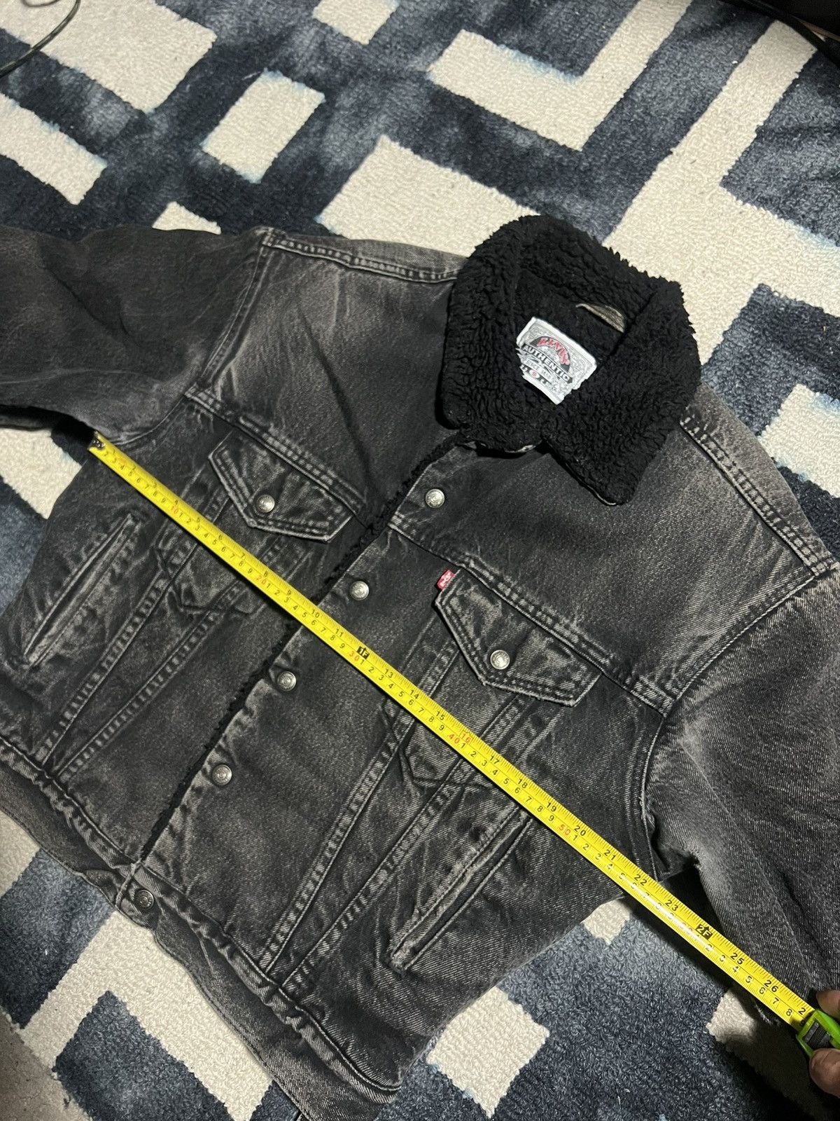 Levi's Vintage Clothing Vintage Levi’s jacket denim Sherpa outerwear grunge Size US S / EU 44-46 / 1 - 7 Thumbnail