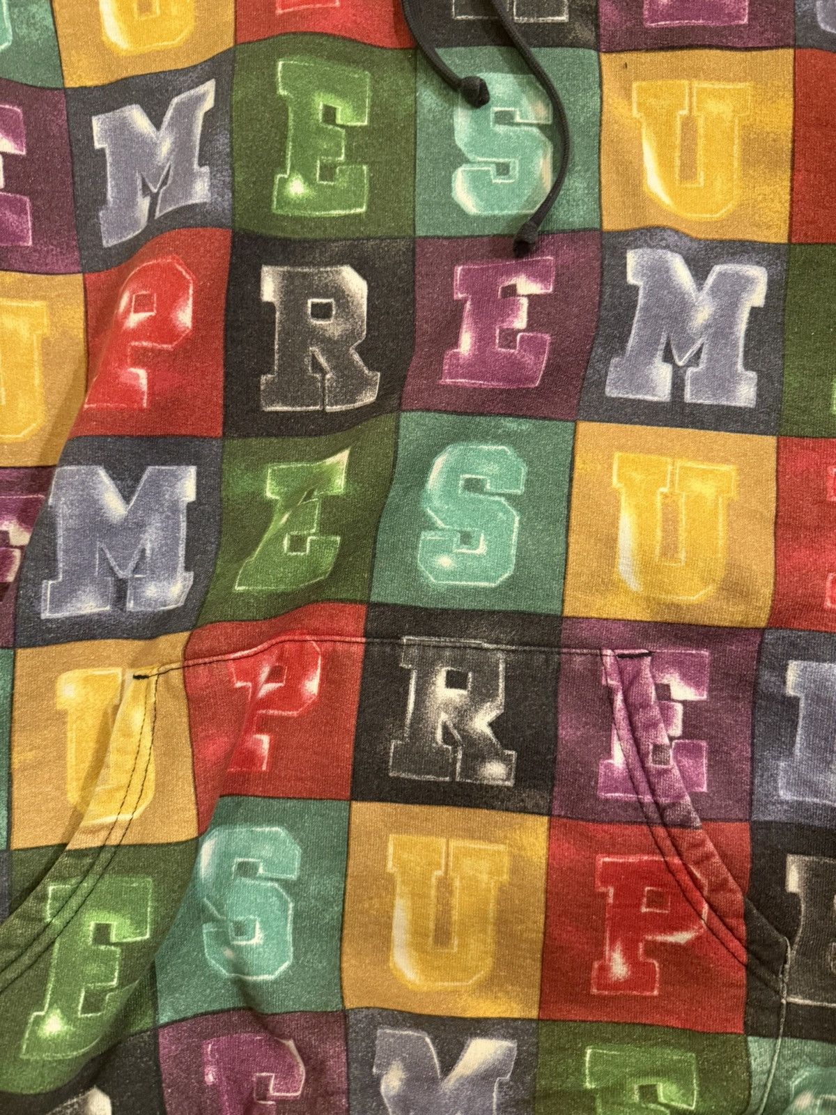 Supreme Supreme Blocks Multicolor Hoodie Size US M / EU 48-50 / 2 - 6 Thumbnail