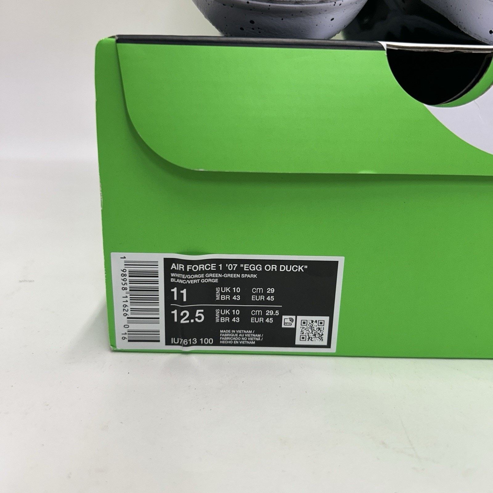 Nike Nike Air Force 1 Low PE Oregon “Egg or Duck/White Green” Size US 11 / EU 44 - 8 Thumbnail