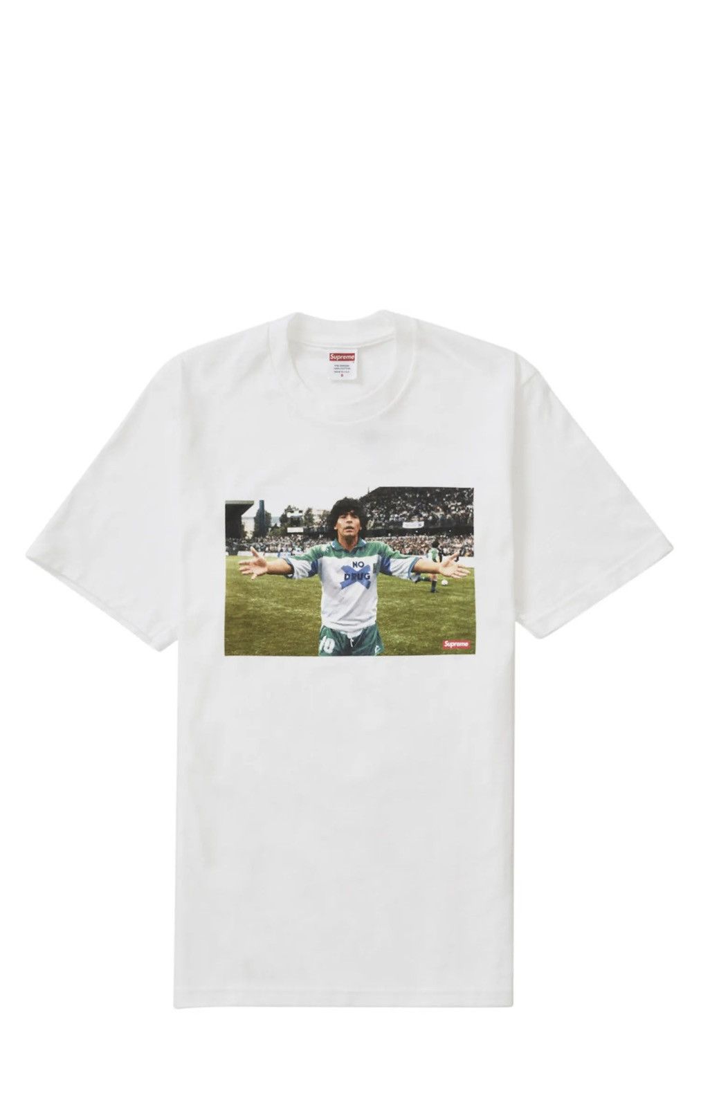 Supreme Supreme Maradona Tee White (M) Size US M / EU 48-50 / 2 - 1 Thumbnail