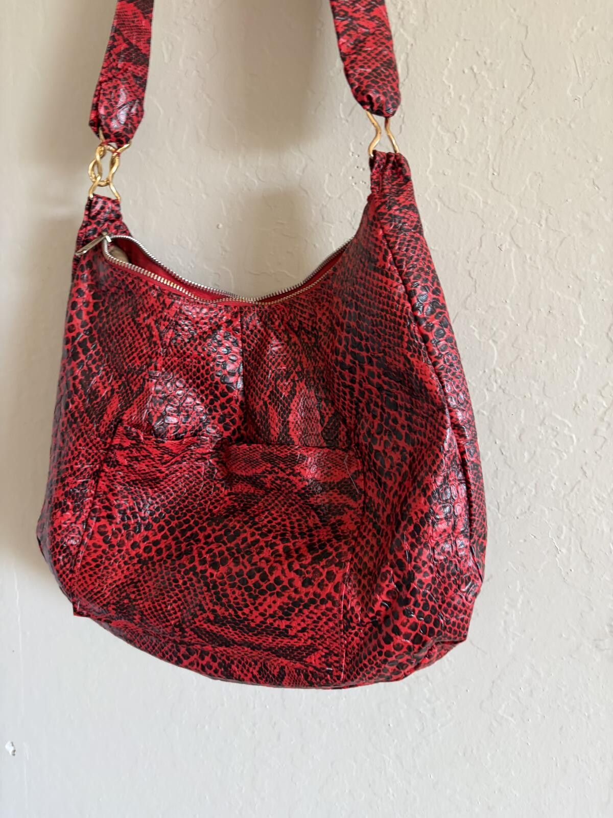 Other Boutique snake skin print shoulder bag Size ONE SIZE - 8 Thumbnail