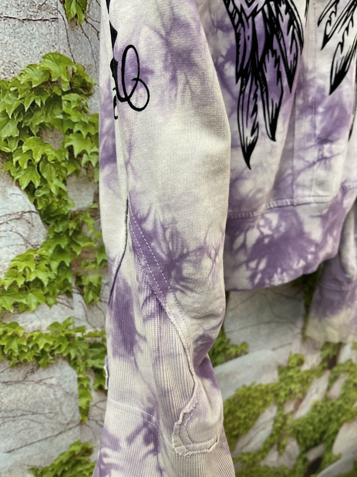 Affliction VINTAGE REBEL SPIRIT TIE DYE ZIPPER UP VERY RARE Size US M / EU 48-50 / 2 - 12 Thumbnail