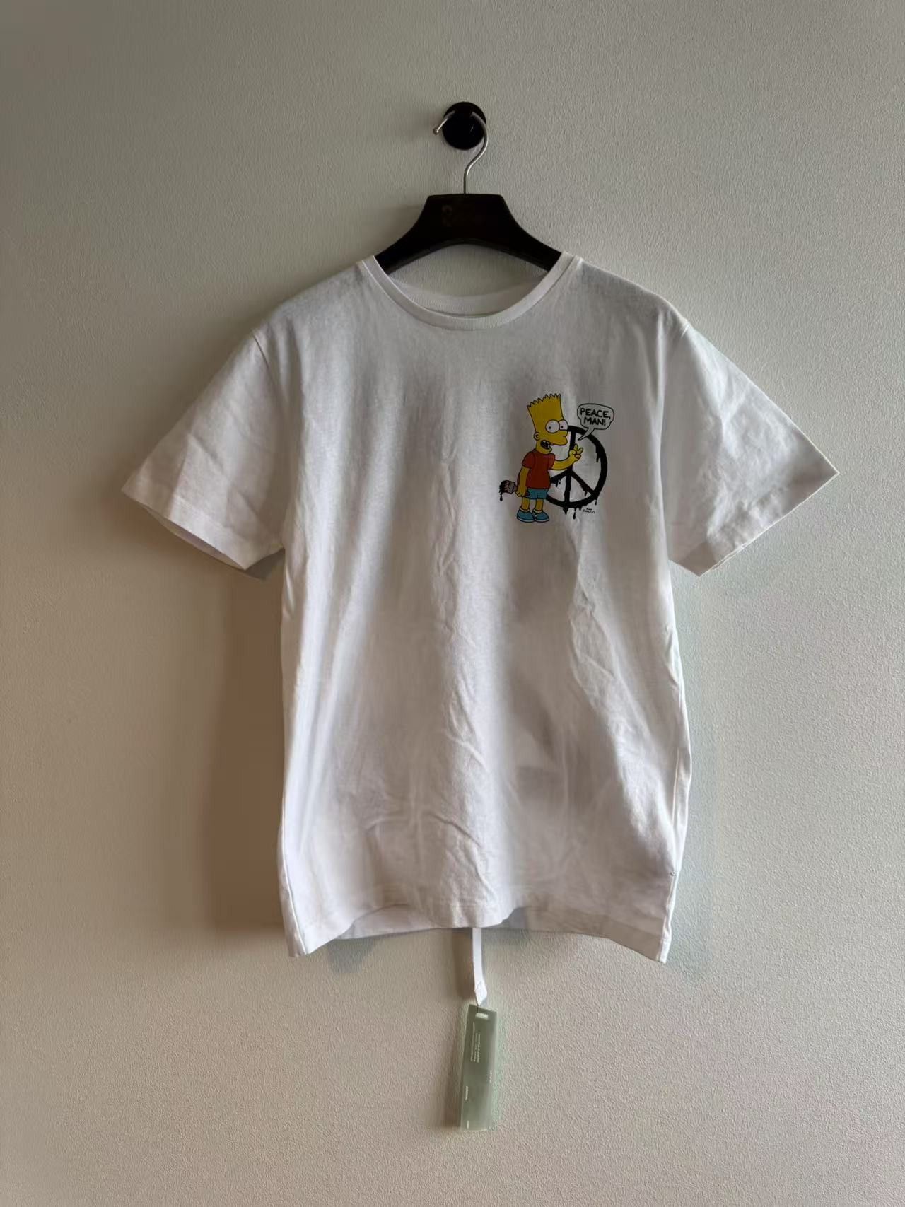 Off-White × The Simpsons Off White "The Simpson" T-shirt Size US M / EU 48-50 / 2 - 4 Thumbnail