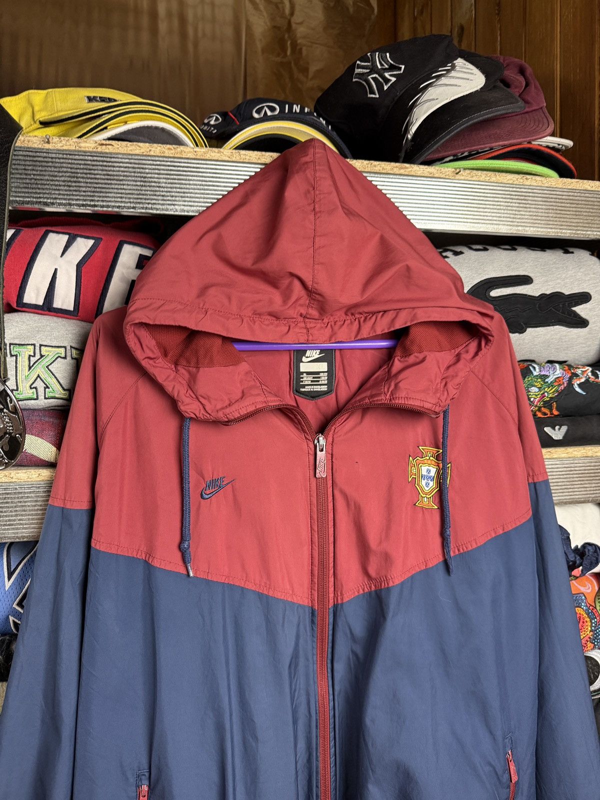 Nike Vintage Nike Portugal Football Jacket Soccer Track Top Size US M / EU 48-50 / 2 - 3 Thumbnail