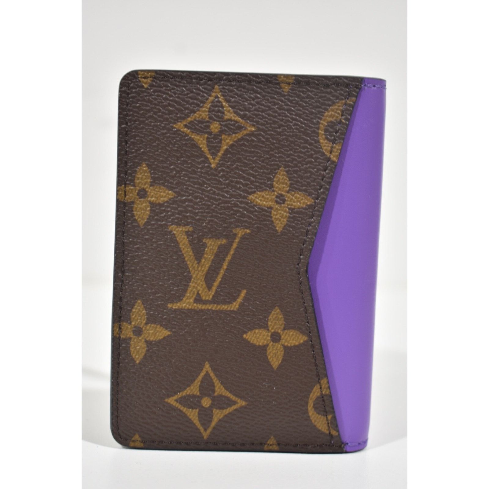 Louis Vuitton Louis Vuitton Monogram Macassar Logo Pocket Organizer Wallet Size ONE SIZE - 6 Thumbnail