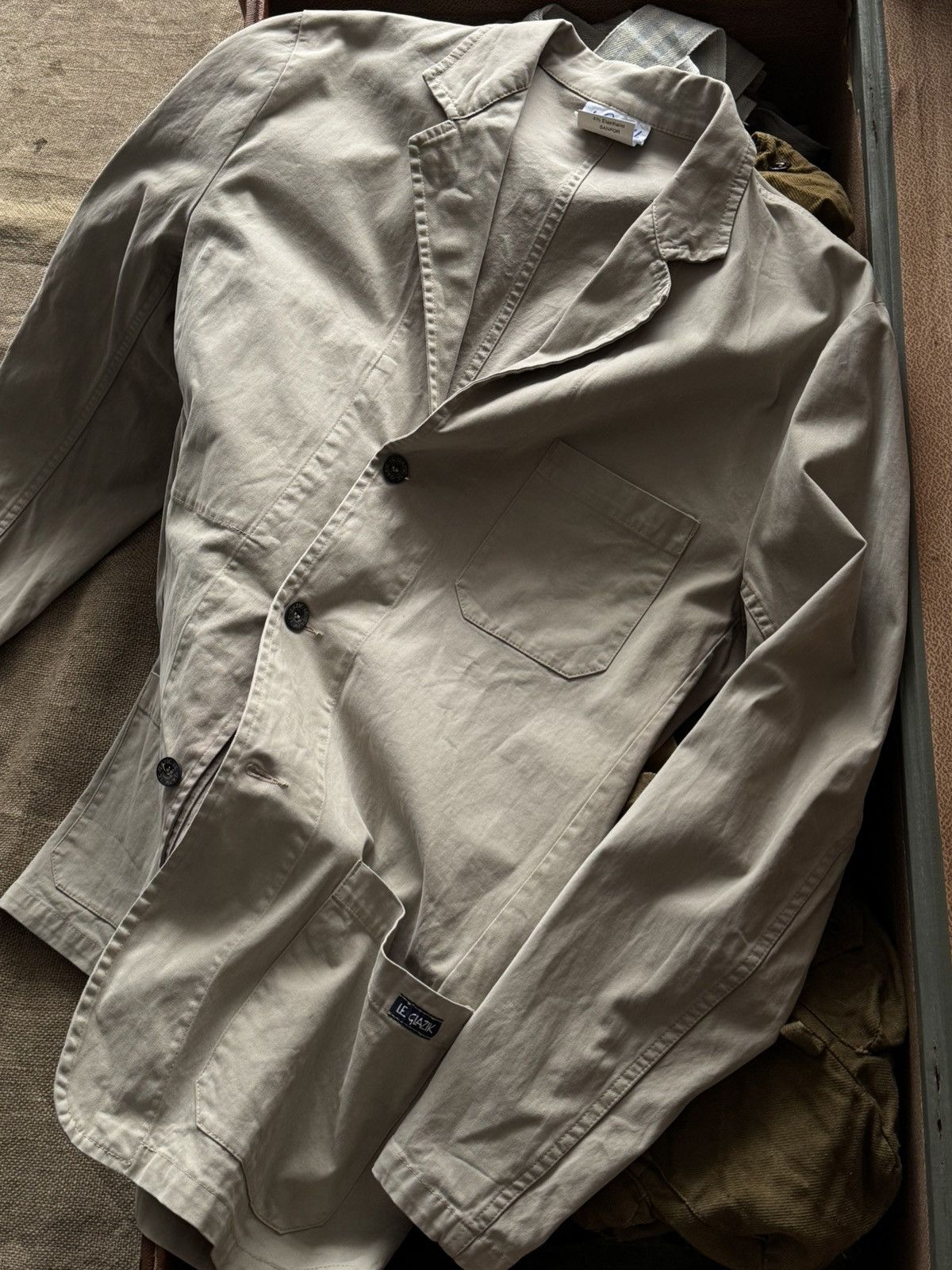 Vintage Vintage Workwear French 'Le Glazik' Work Jacket Size US M / EU 48-50 / 2 - 4 Thumbnail