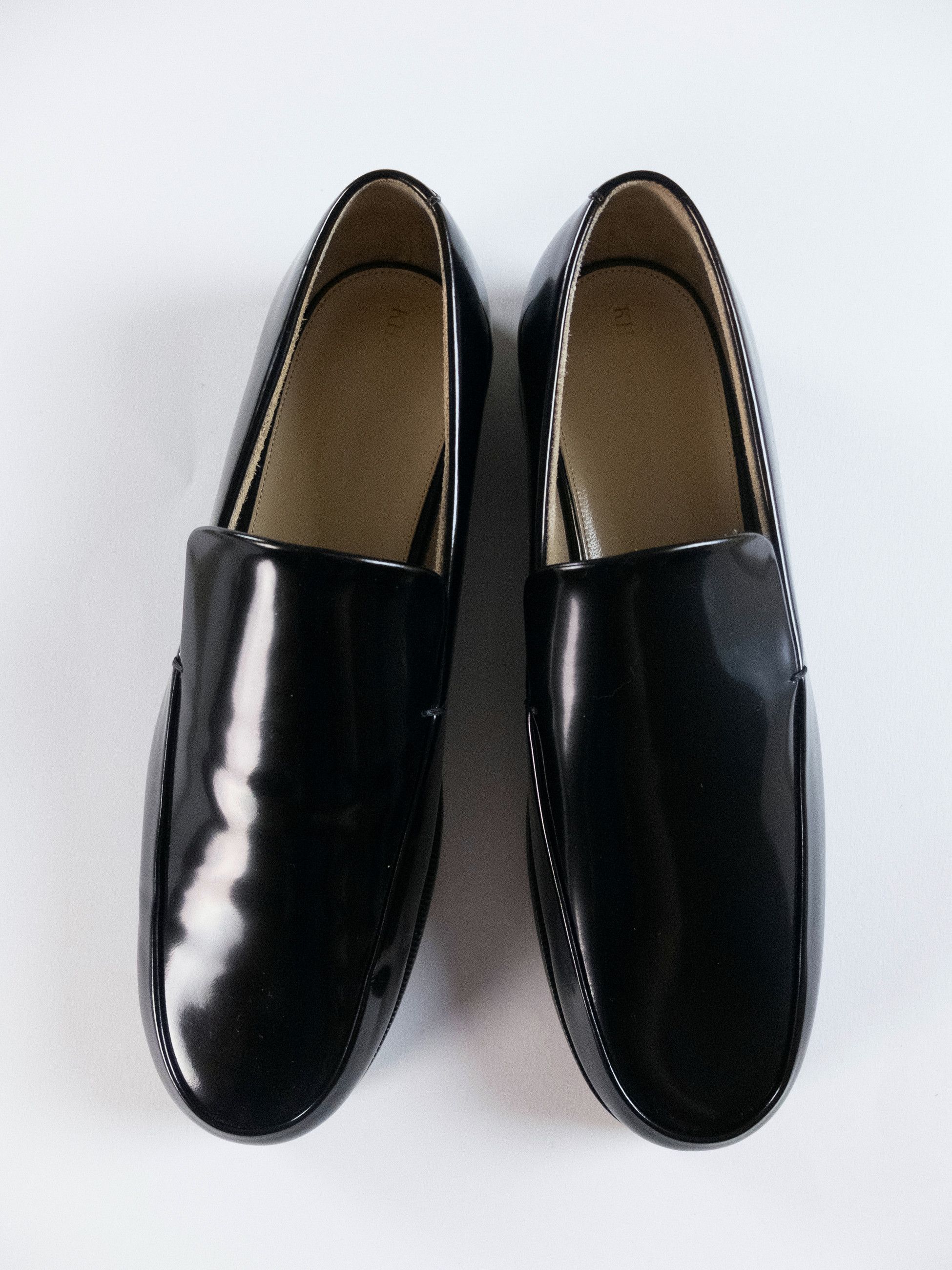 KHAITE KHAITE The Alessio black polished leather loafers 10 40 Size US 10 / IT 40 - 5 Thumbnail