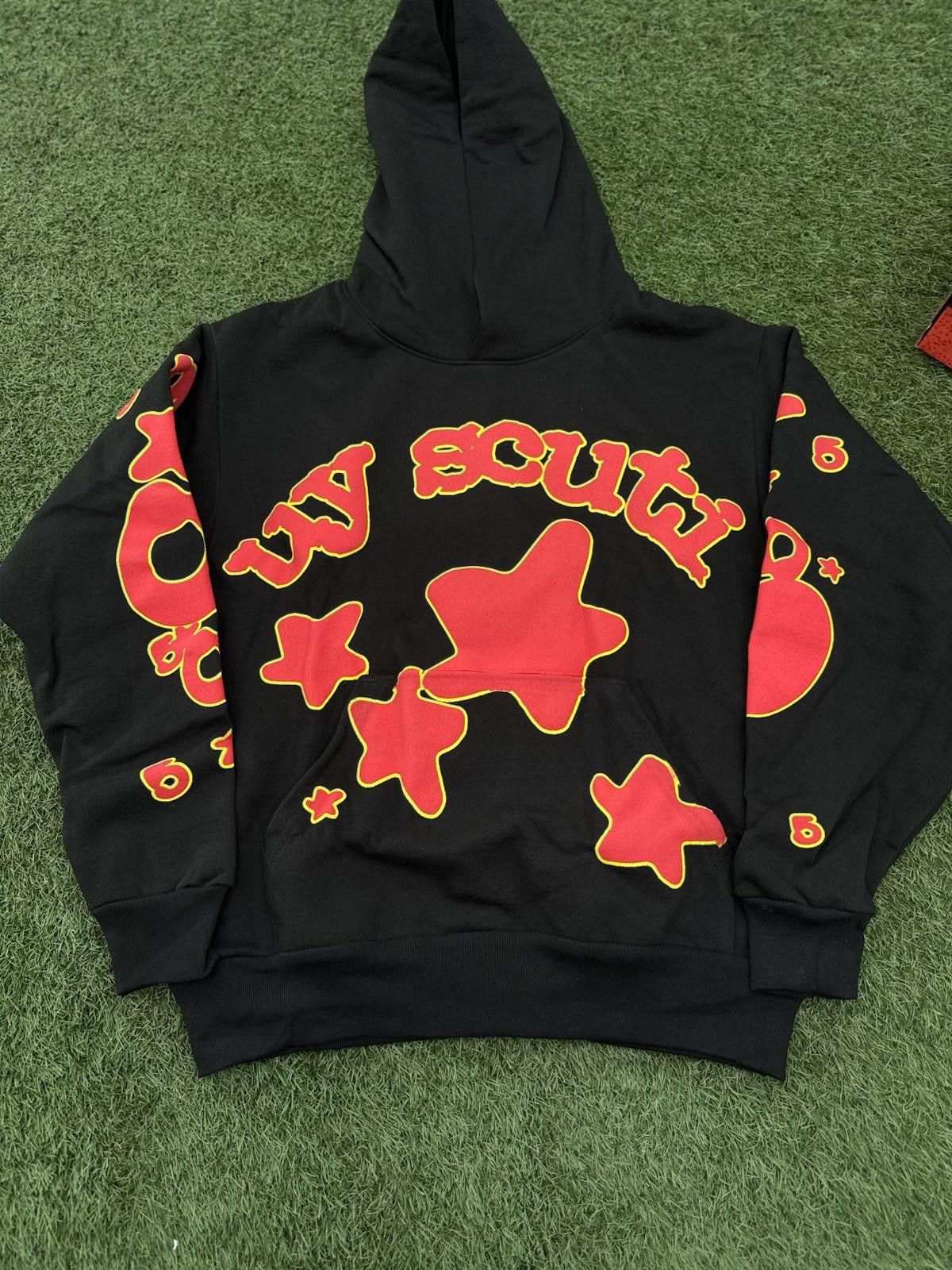 Sp5der Sp5der Worldwide Black Red Hoodie Size (Small) NEW Box + CD Size US S / EU 44-46 / 1 - 1 Thumbnail
