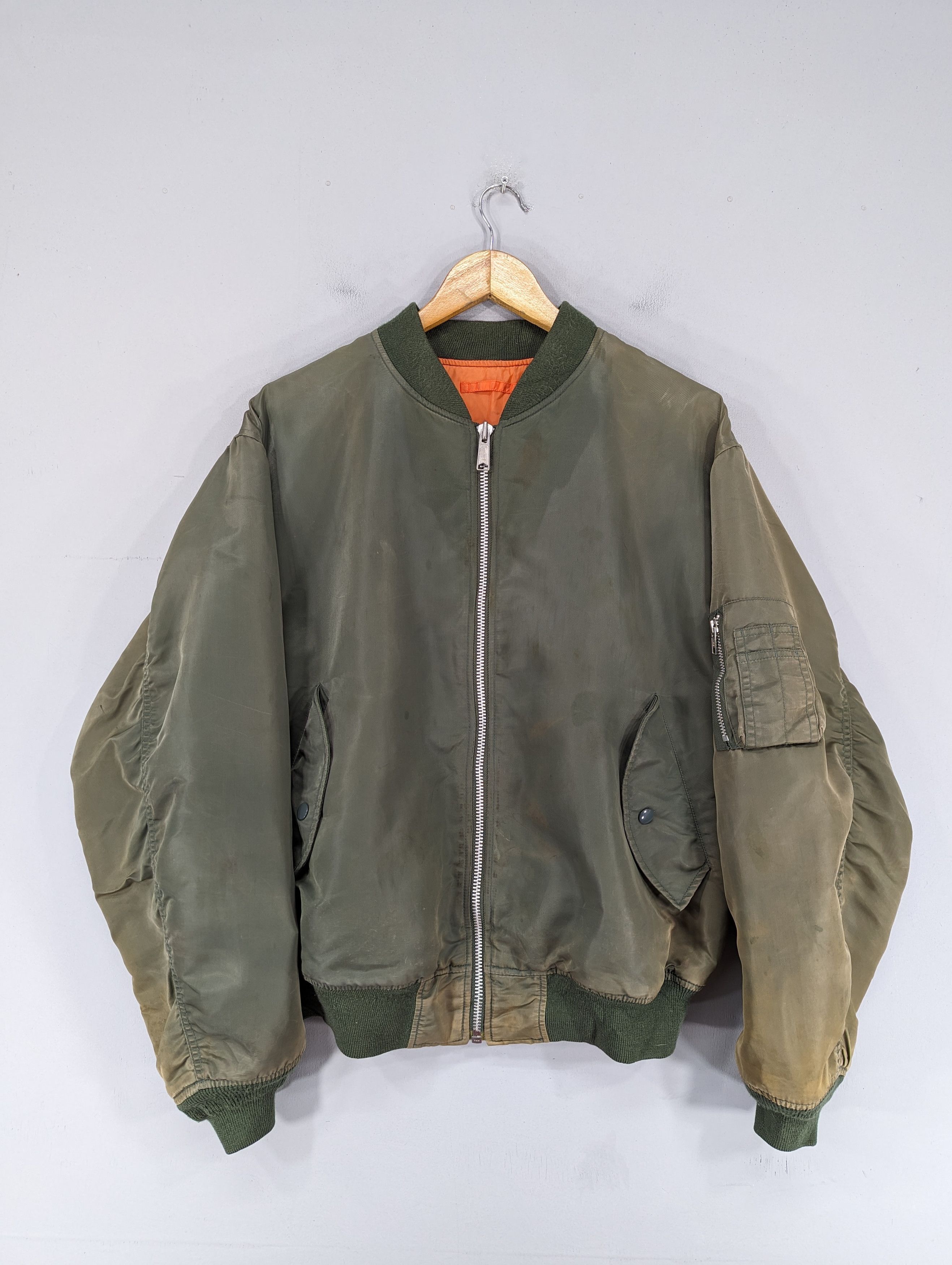 🔥RARE🔥Uniqlo Distressed Bomber Flight Jacket