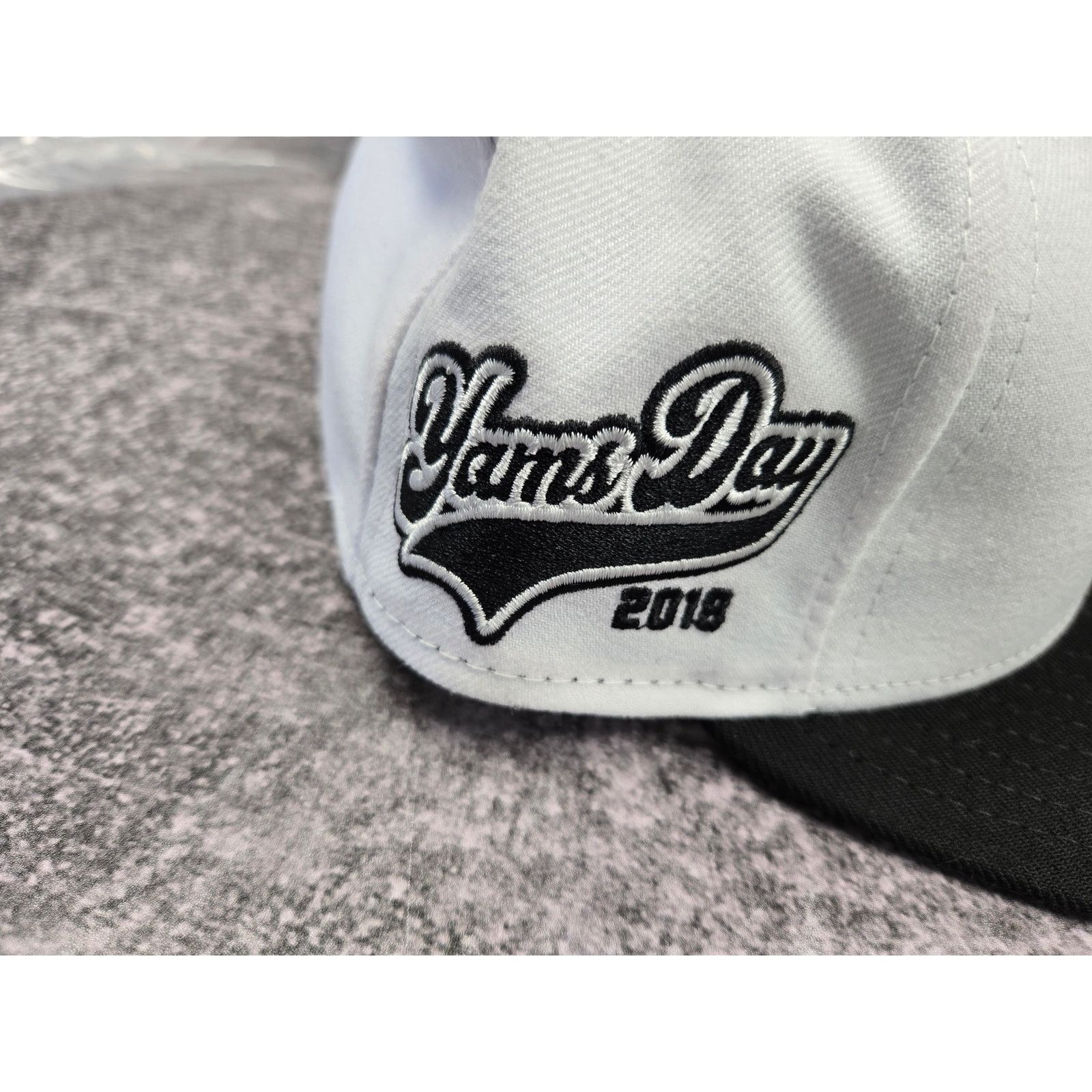 New Era Yams Day Yamborghini 2018 New Era Fitted Hat Size 7 1/4 New! Size ONE SIZE - 4 Thumbnail