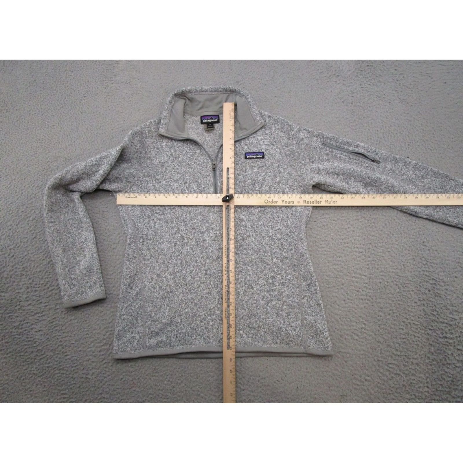 Patagonia Patagonia Better Sweater Fleece 1/4 Zip Jacket Women’s Size M Gray Hiking Read Size M / US 6-8 / IT 42-44 - 6 Thumbnail