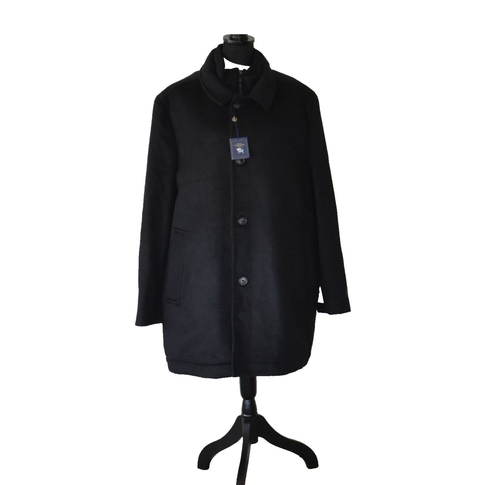 Hart Schaffner Marx HART SCHAFFNER MARX Macbeth Wool Jacket Peacoat Sz XXL $395 Size US XXL / EU 58 / 5 - 1 Thumbnail