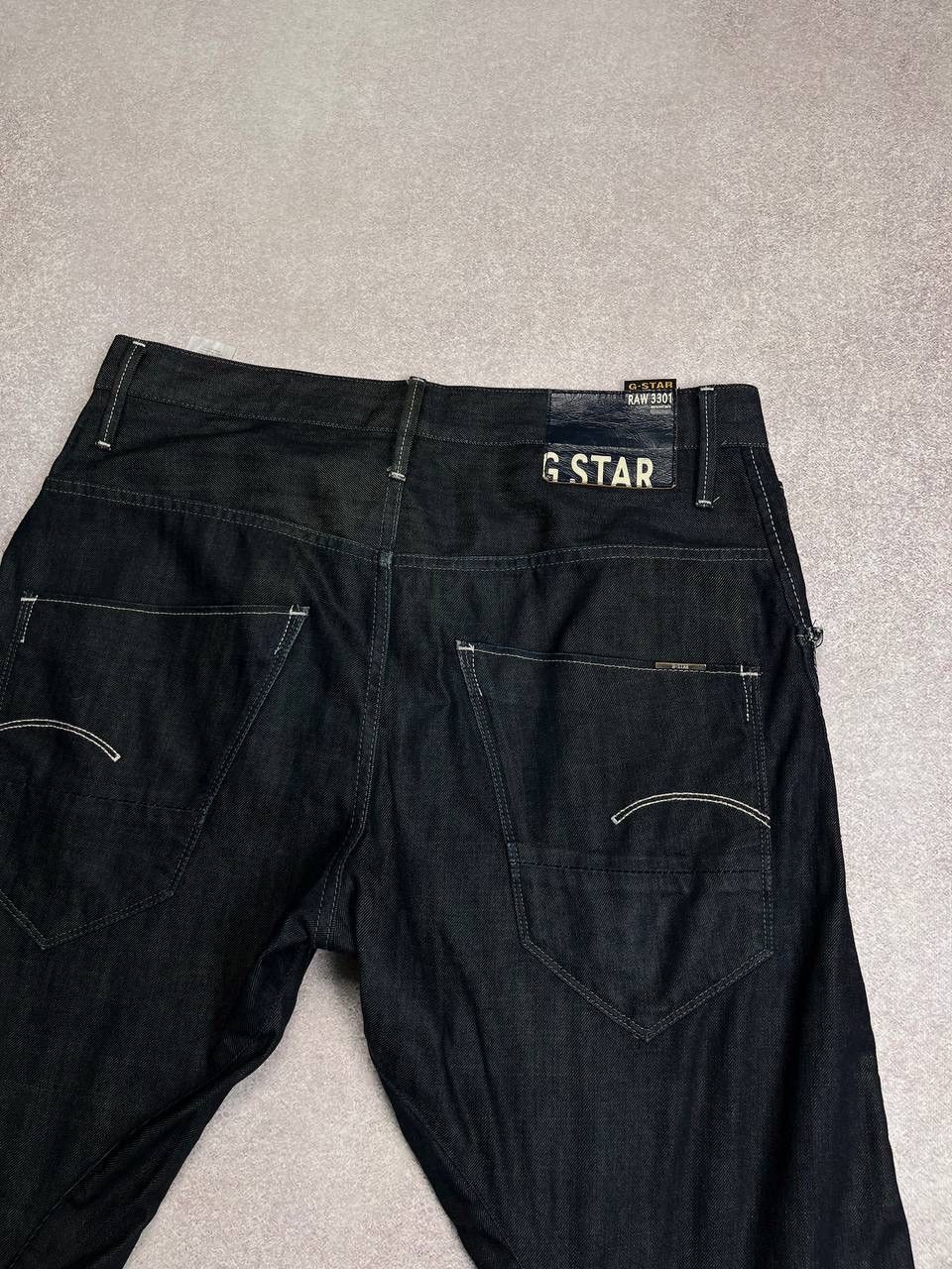 G-Star × Vintage Vintage G-star Raw Big Logo Denim Jeans Y2K Rare Size US 34 / EU 50 - 5 Thumbnail