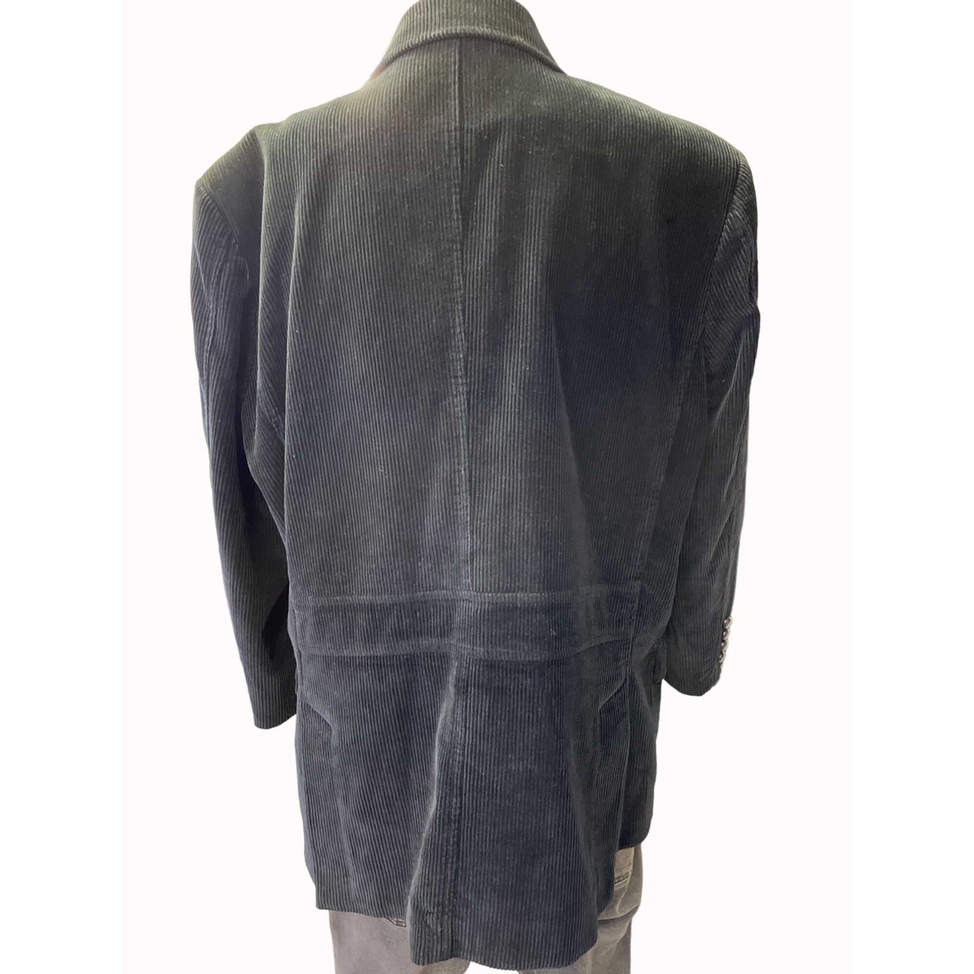 Other Nick It Men's Black Corduroy Blazer / Sports Coat Size XL SK Size 42R - 3 Thumbnail