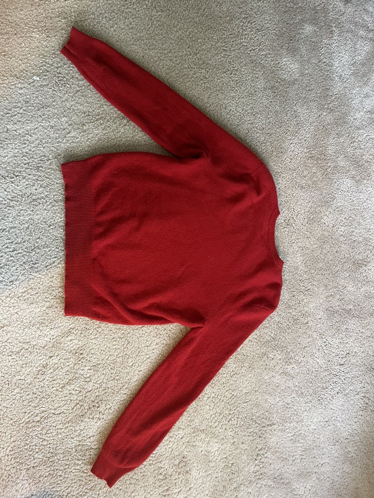 Polo Ralph Lauren polo V-neck sweater 100% lambs wool Size US M / EU 48-50 / 2 - 3 Thumbnail