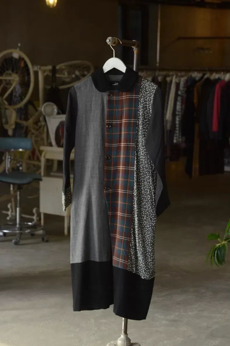 Comme des Garcons Comme Des Garcons size F Plaid Floral Patchwork Seven-eigh Size S / US 4 / IT 40 - 1 Thumbnail