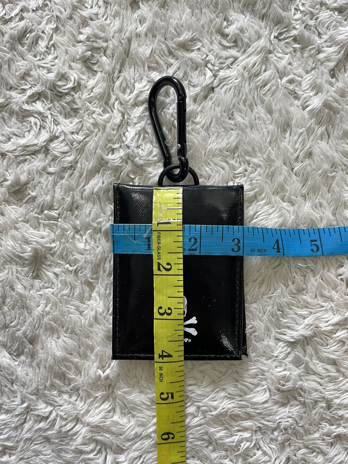 Roen roen id card holder with carabiner Size ONE SIZE - 6 Thumbnail