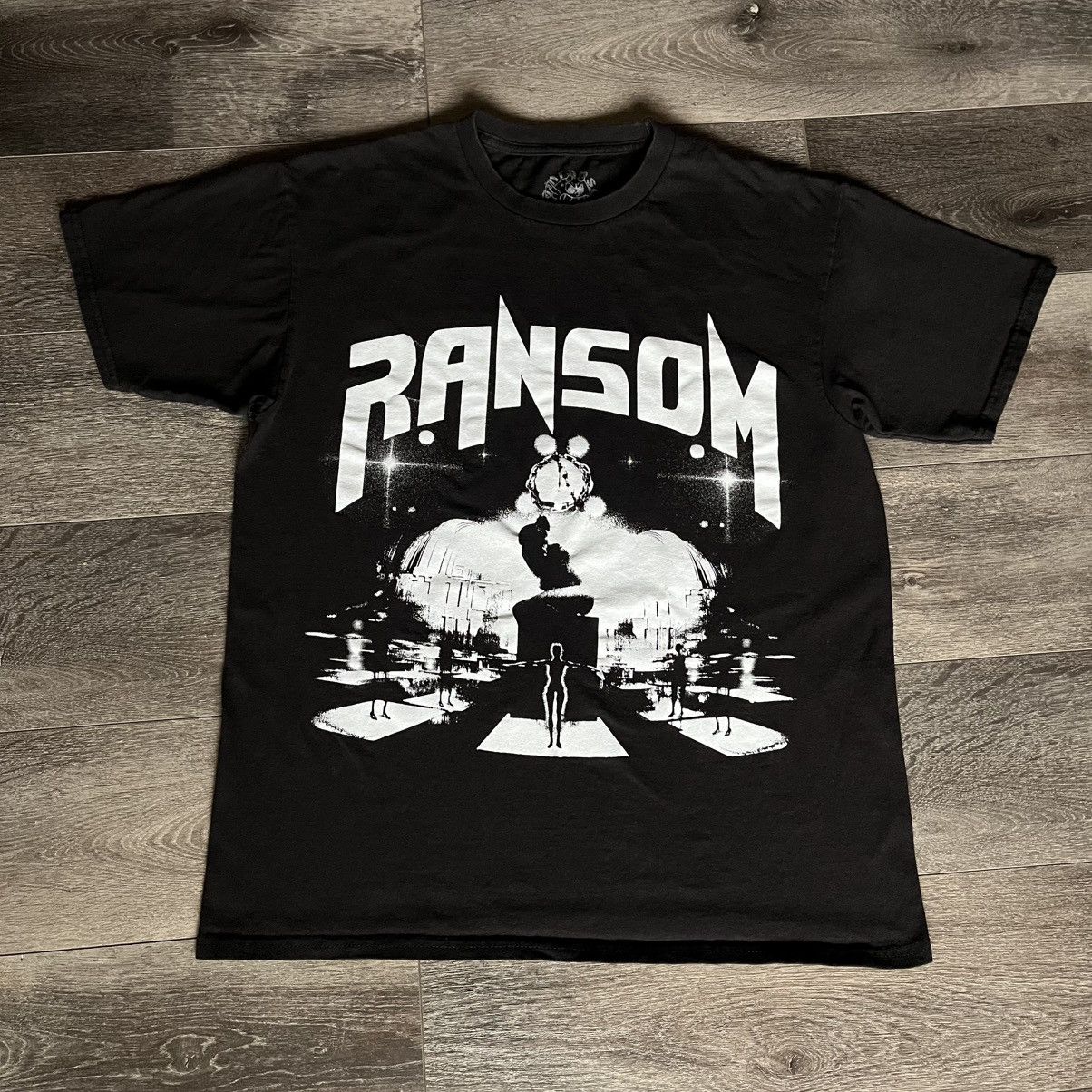 Ransom Clothing Vintage Ransom Clothing Energy Aura Big Graphic Logo T Shirt Size US L / EU 52-54 / 3 - 1 Thumbnail
