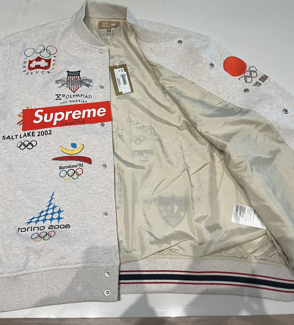 Kith Kith Olympic Heritage Marvin Bomber Jacket Size US XL / EU 56 / 4 - 11 Thumbnail