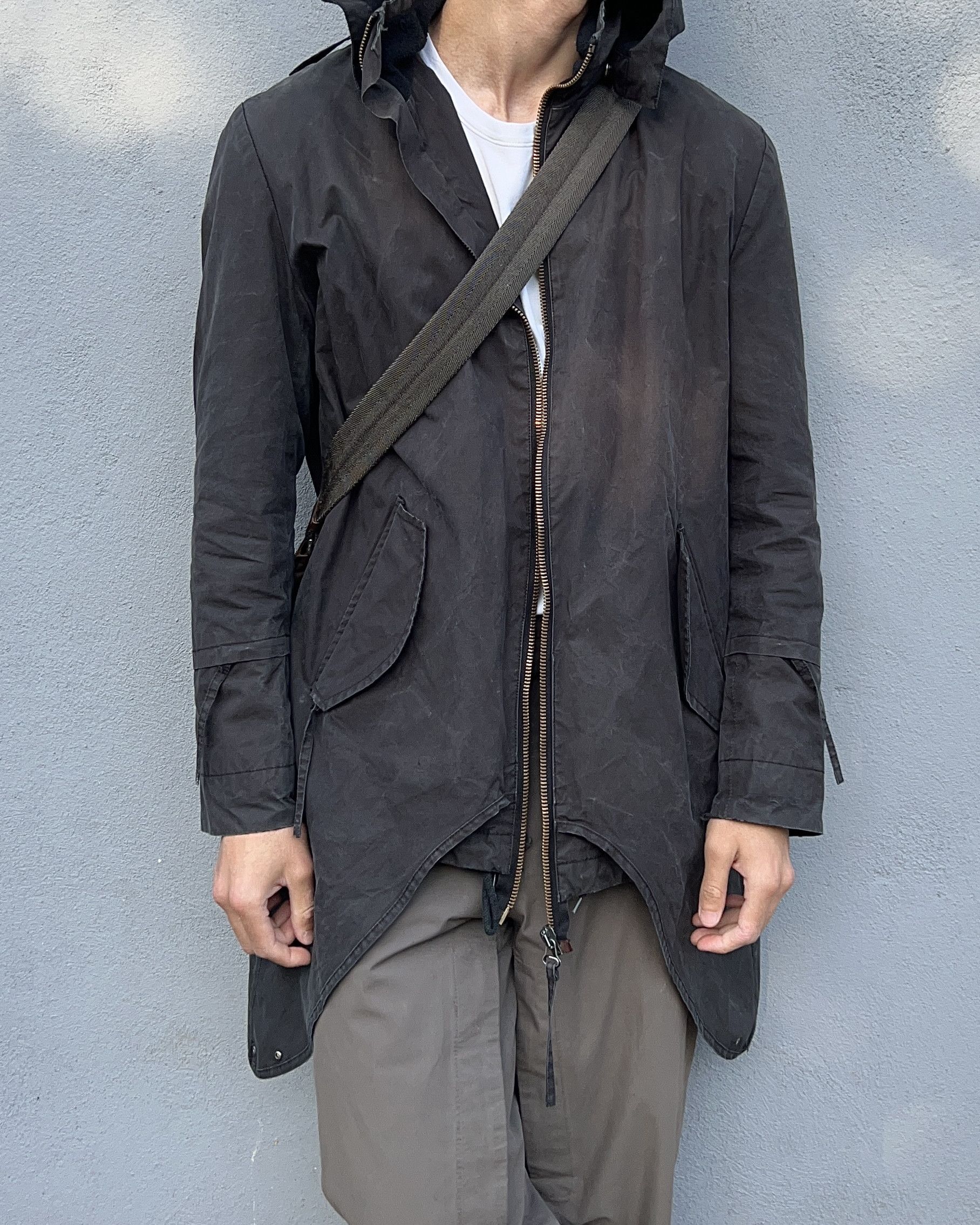 Helmut Lang Helmut Lang FW2004 RARE Extended Zip Modular Parka | Grailed