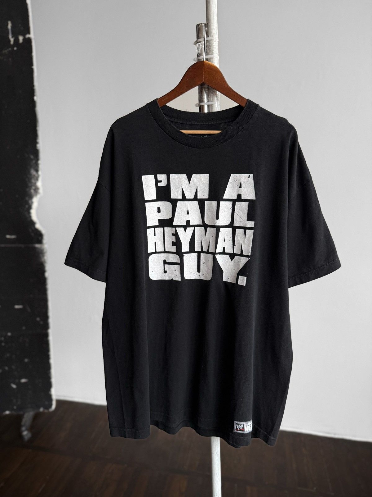 WWE WWE Mens Black "I'm a Paul Heyman Guy" Wrestling T-Shirt Size US XXL / EU 58 / 5 - 1 Thumbnail