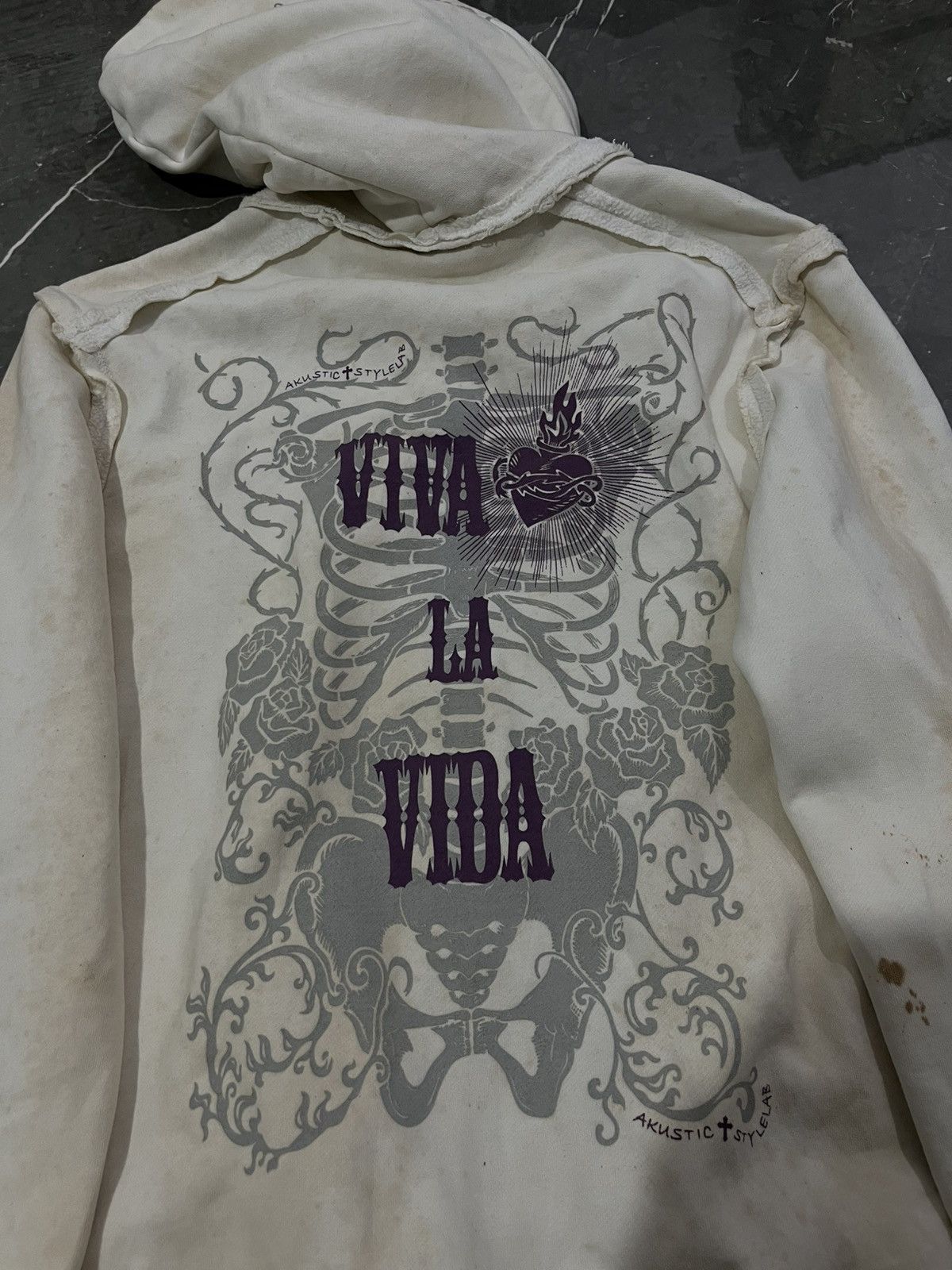 Nine Lives NINE LIVES DESTROYED ZIP HOODIE Size US L / EU 52-54 / 3 - 7 Thumbnail