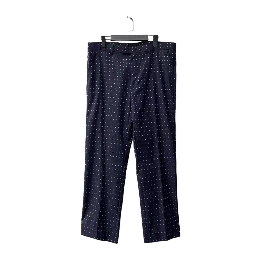 Gucci Gucci All-over Logo Wool Formal Trousers 42R Size 42R - 1 Thumbnail