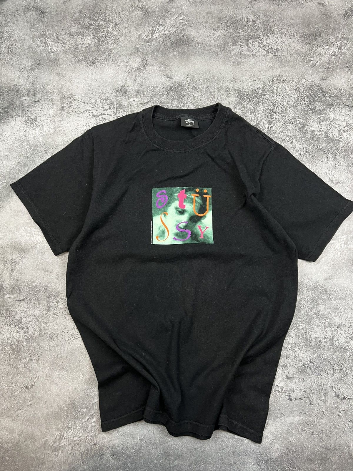 Stussy Stussy Mens Black Basic T Shirt Tee Size US S / EU 44-46 / 1 - 1 Thumbnail