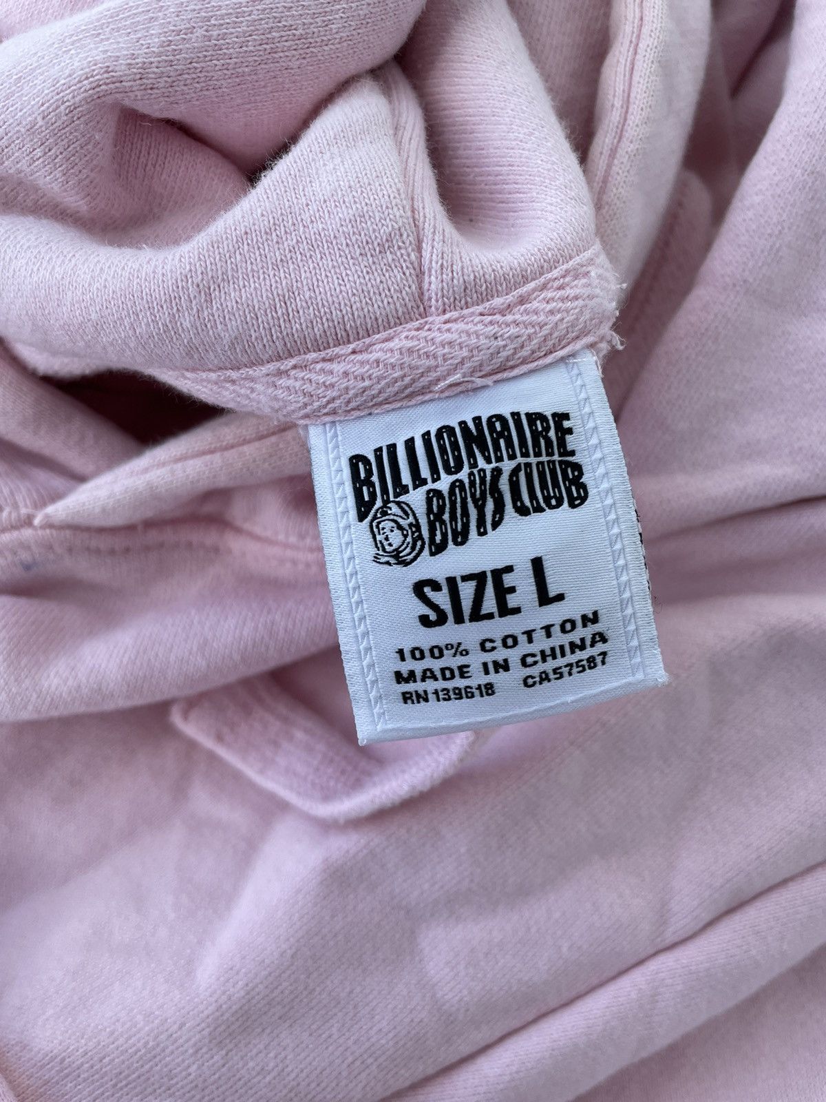 Billionaire Boys Club Billionaire Boys Club Damaged Logo Hoodie Size US L / EU 52-54 / 3 - 8 Thumbnail