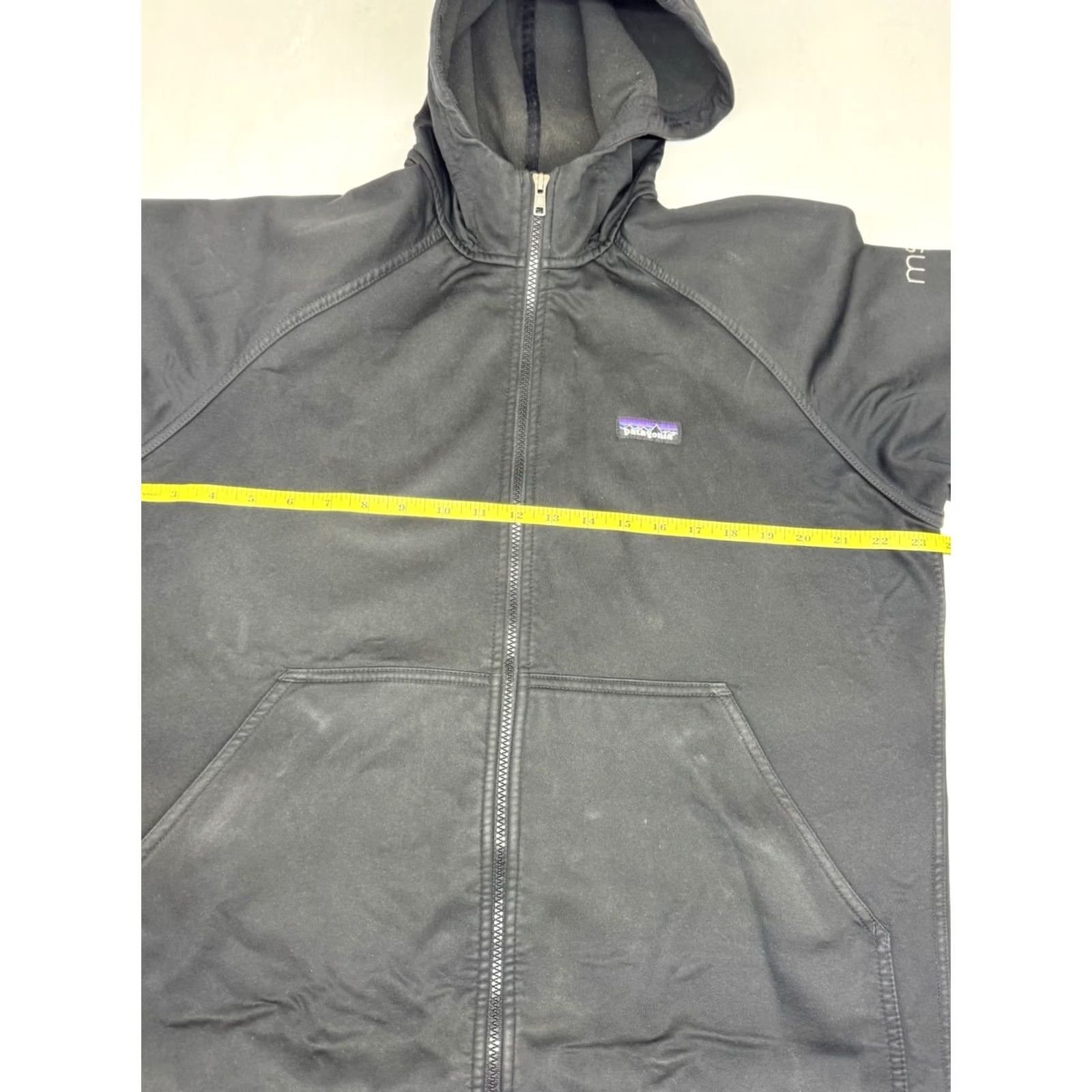 Patagonia VINTAGE Patagonia Jacket Mens M Black Full Zip Hooded Microsoft Branding Logo Size US M / EU 48-50 / 2 - 5 Thumbnail