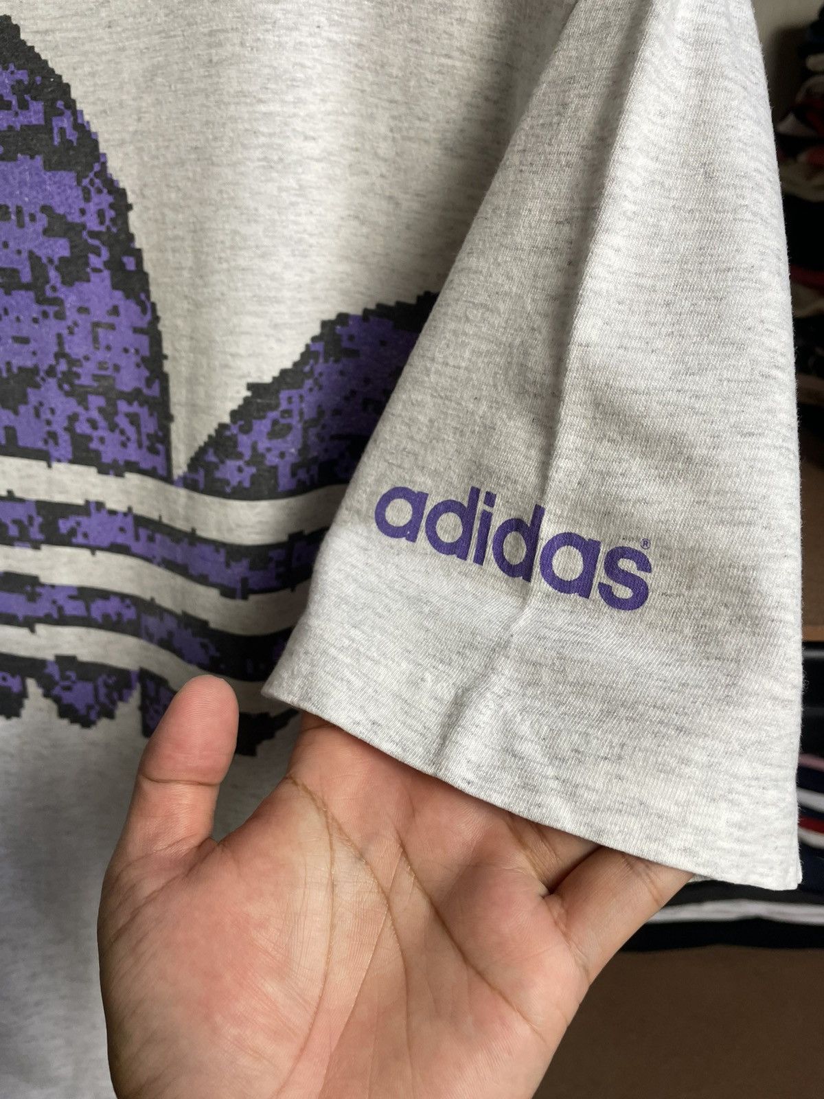 Adidas vintage 90s Adidas Trefoil Size US L / EU 52-54 / 3 - 7 Thumbnail