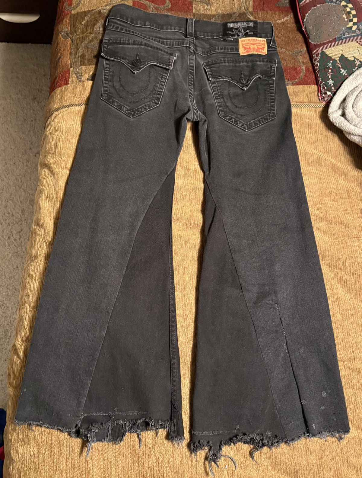 True Religion True Religion Skinny Flap Flare Size US 33 - 2 Thumbnail