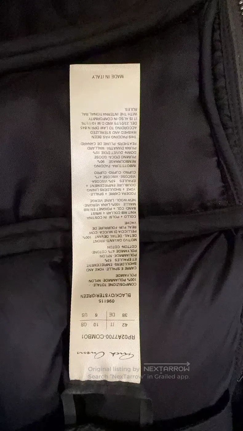 Rick Owens Rick Owens Bat sleeve aviator down jacket Size S / US 4 / IT 40 - 5 Thumbnail