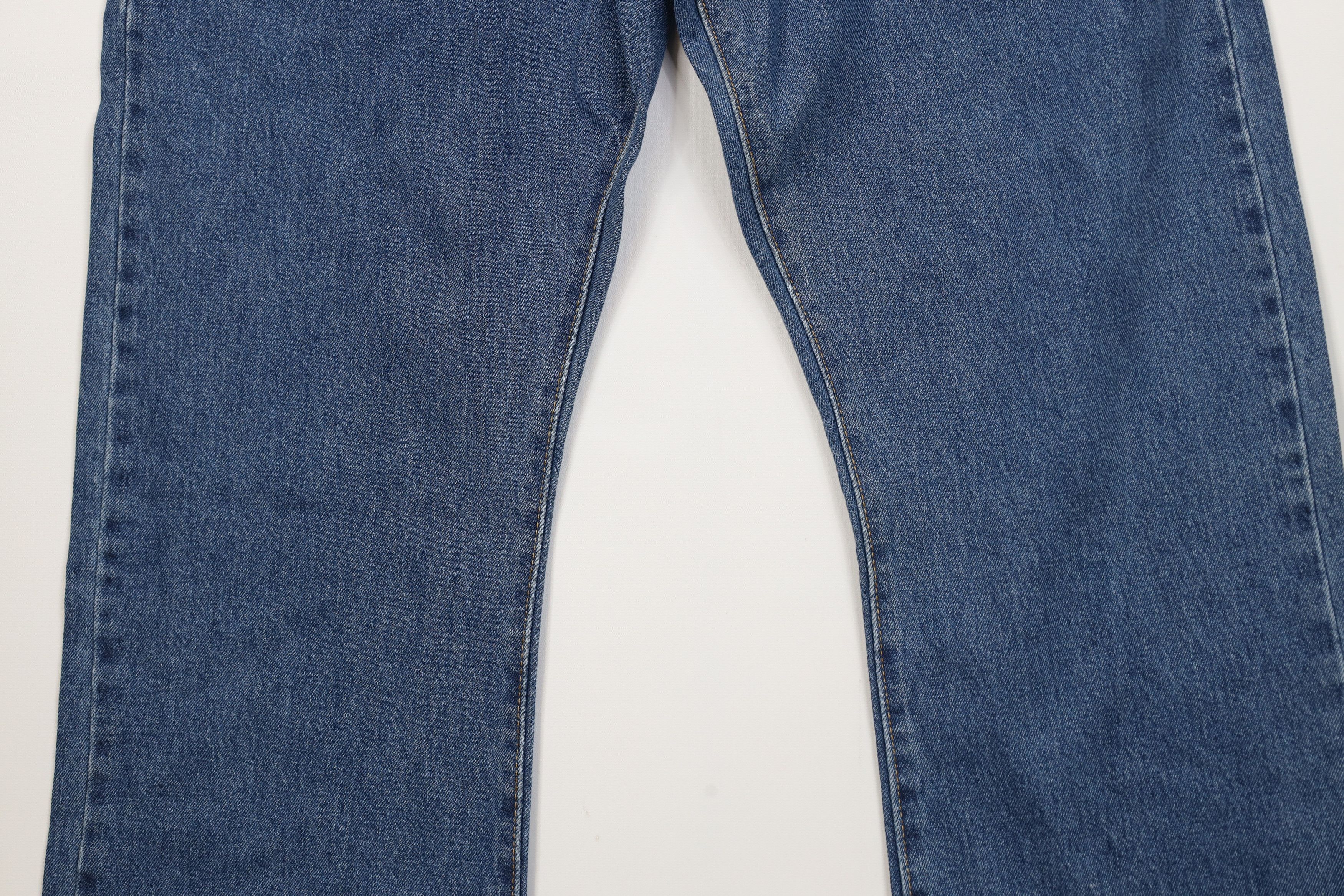 Levi's Vintage Y2K Levis 517 Western Wide Leg Denim Jeans Blue Size US 42 / EU 58 - 3 Thumbnail