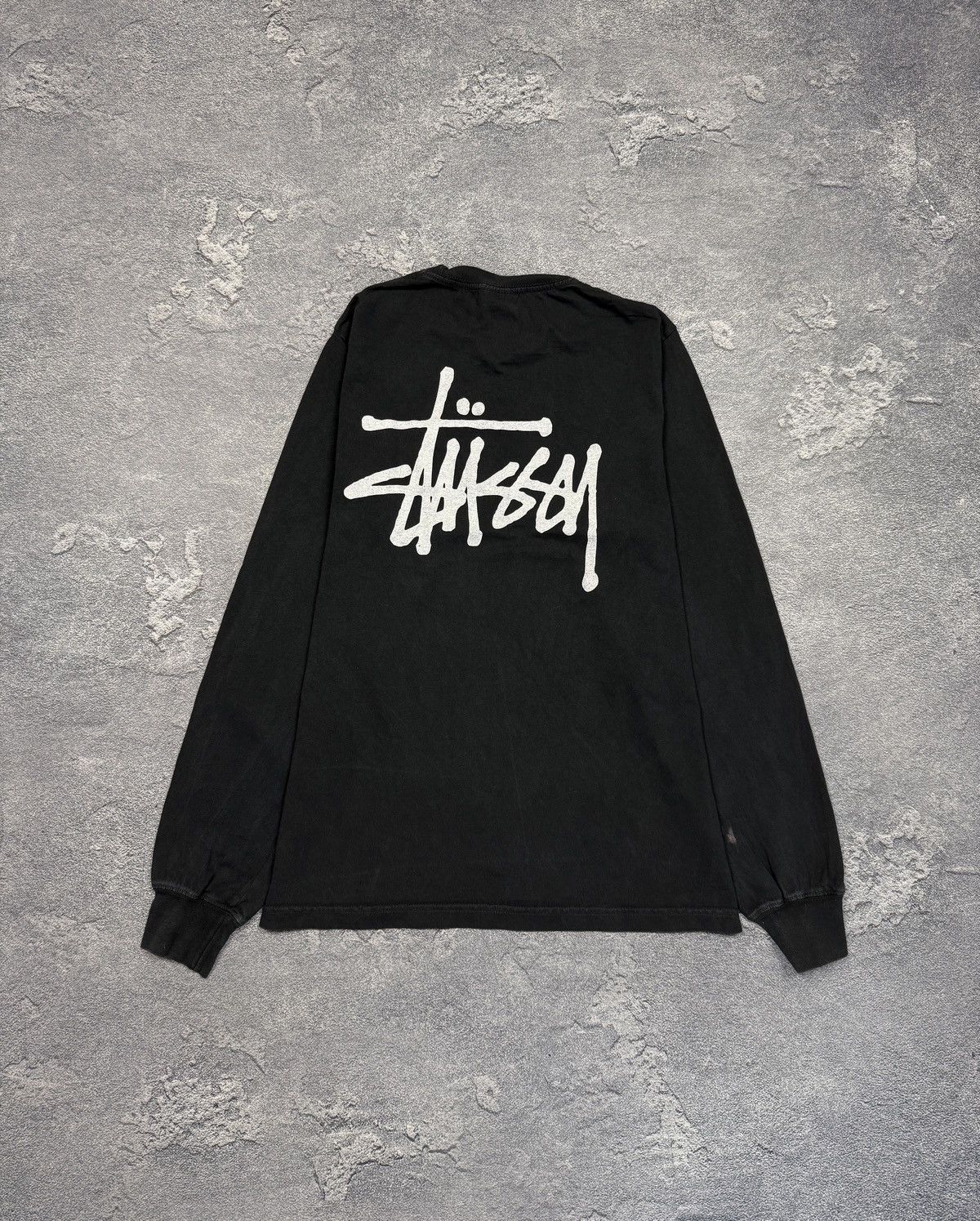 Stussy Stussy vintage big logo long sleeve Size US S / EU 44-46 / 1 - 1 Thumbnail