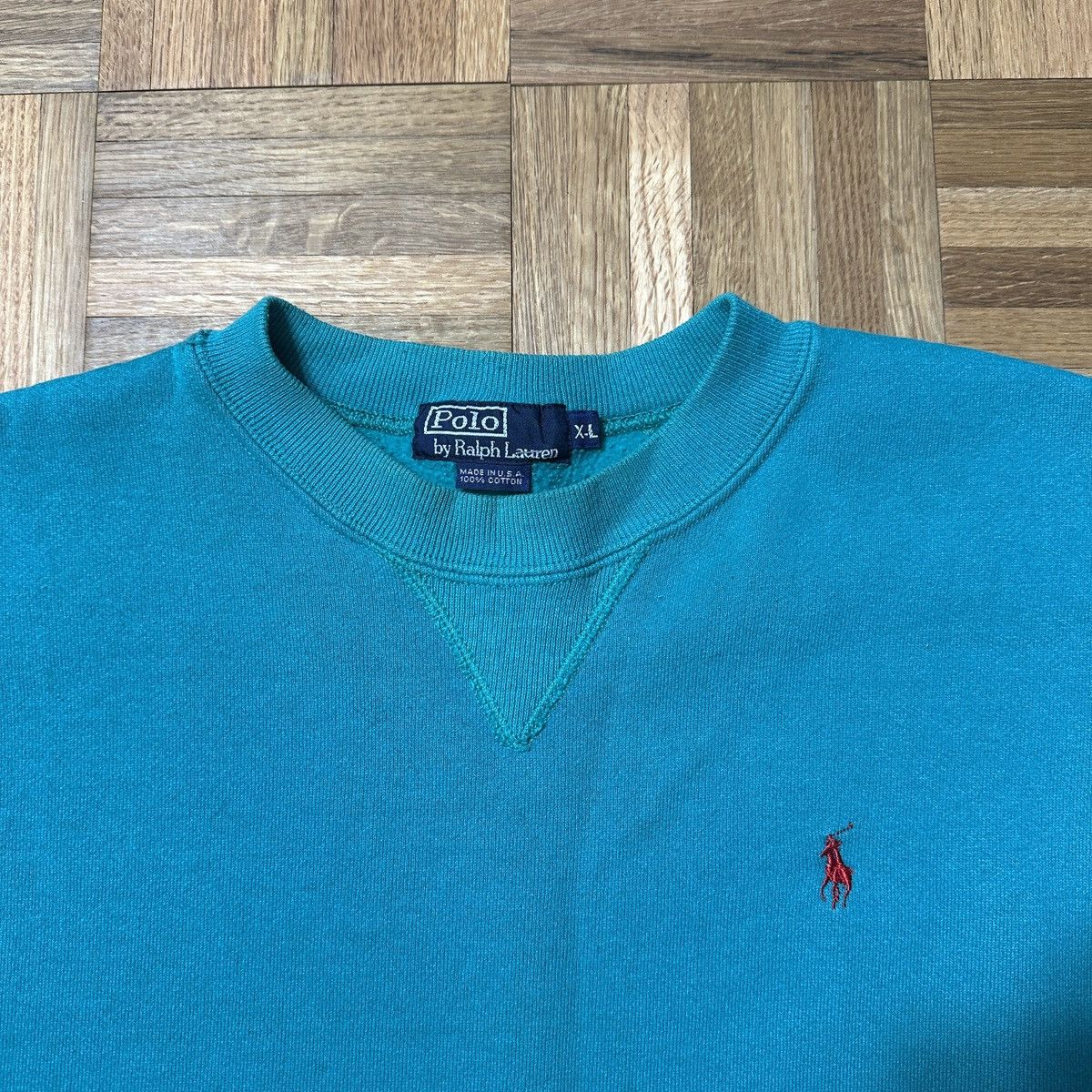 Polo Ralph Lauren Vintage Polo sweatshirt Size US XL / EU 56 / 4 - 3 Thumbnail
