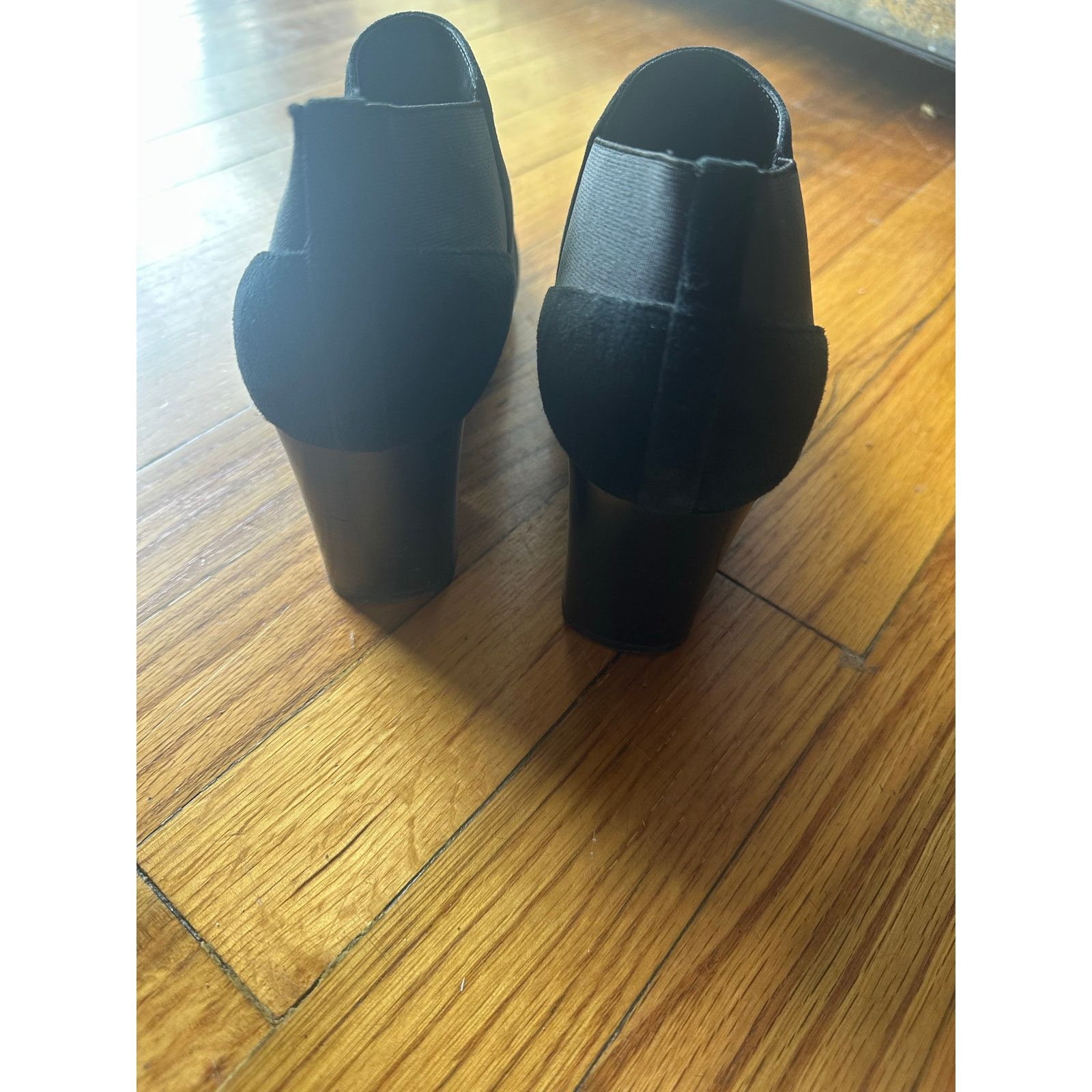 VANELI VANELI Suede Slip-On Ankle Booties Chic, Women’s Size 9M Size US 9 / IT 39 - 3 Thumbnail