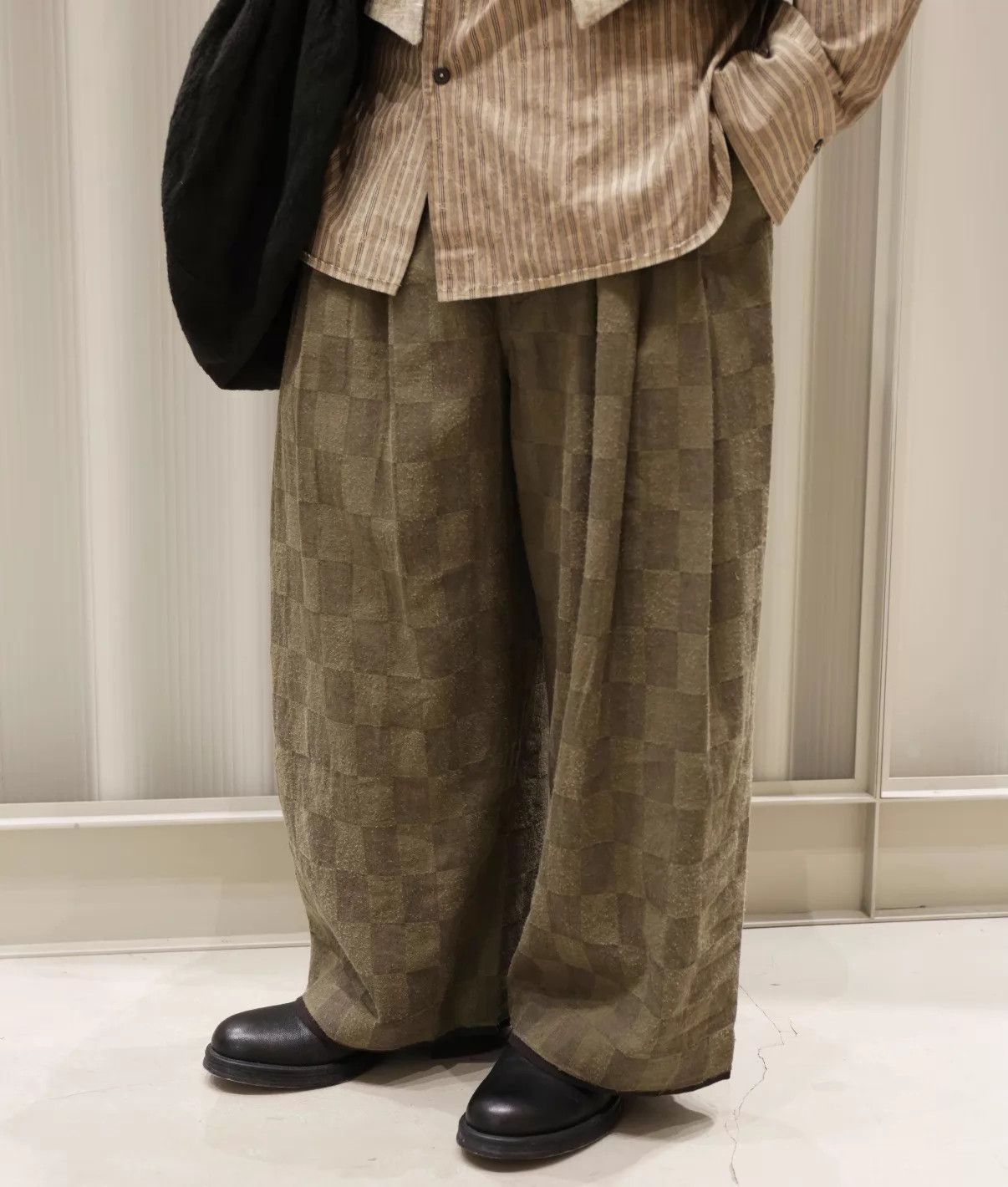 Ziggy Chen SS24 Extra wide leg trousers | Grailed