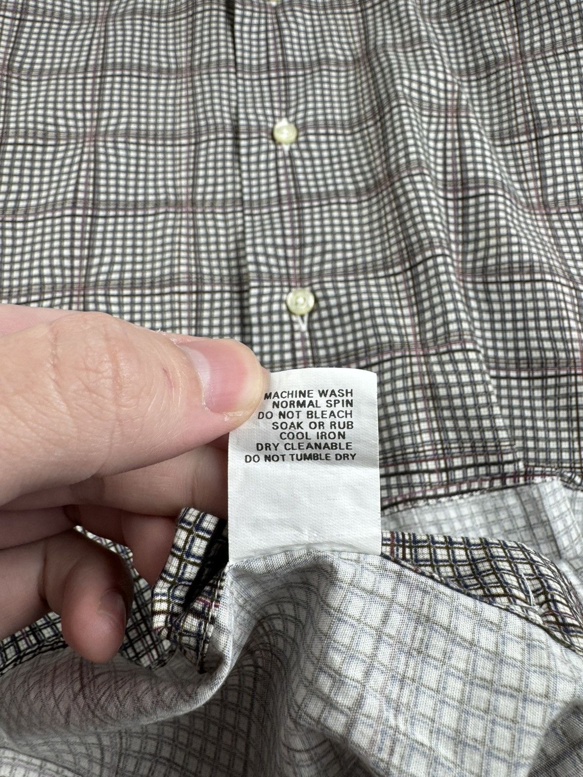 Etro Etro Milano 39 IT Full Monogram Button Classic Shirt Size US M / EU 48-50 / 2 - 14 Thumbnail