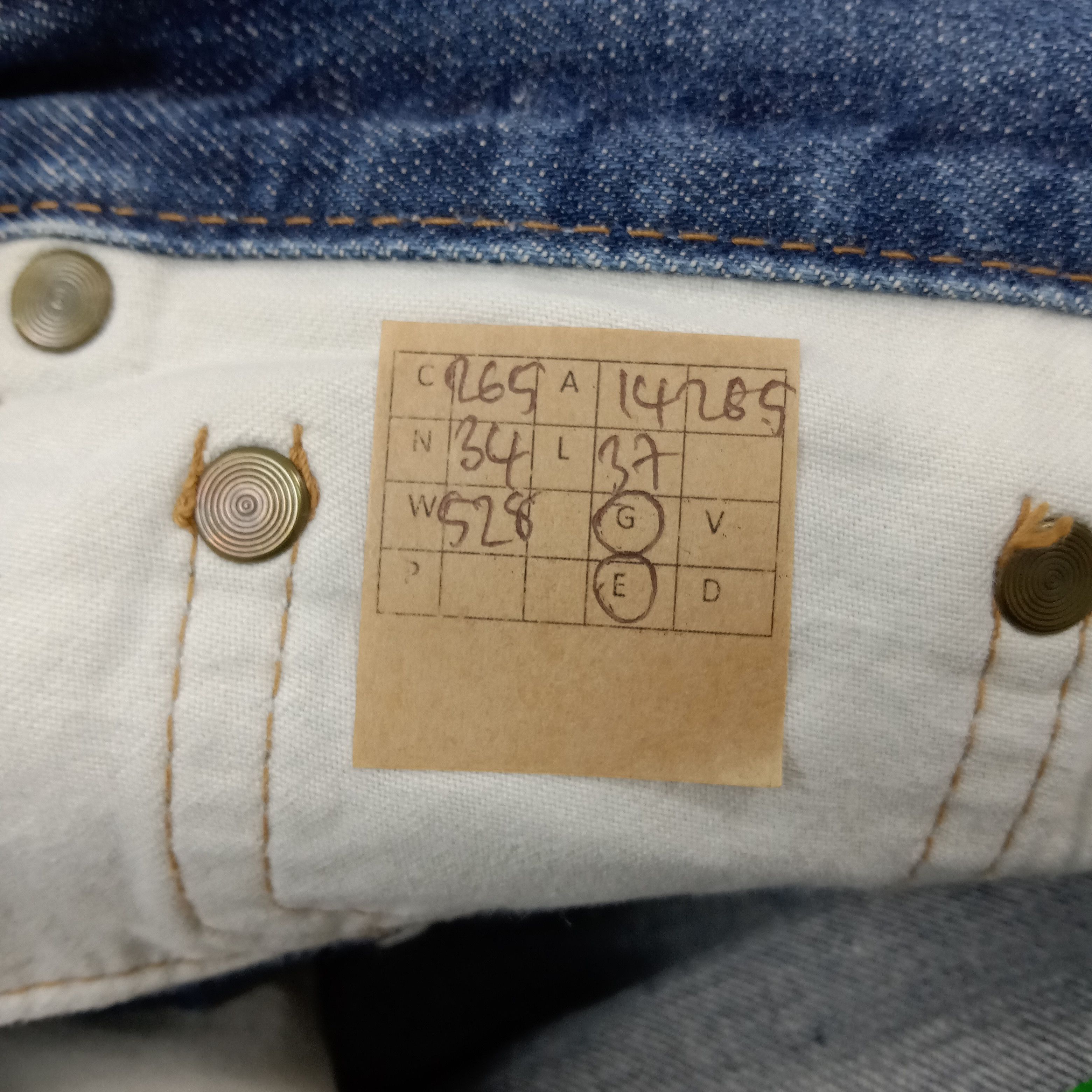 Hysteric Glamour Hysteric Glamour Japanese Brand Denim Jeans C265N34 Size US 27 - 16 Thumbnail