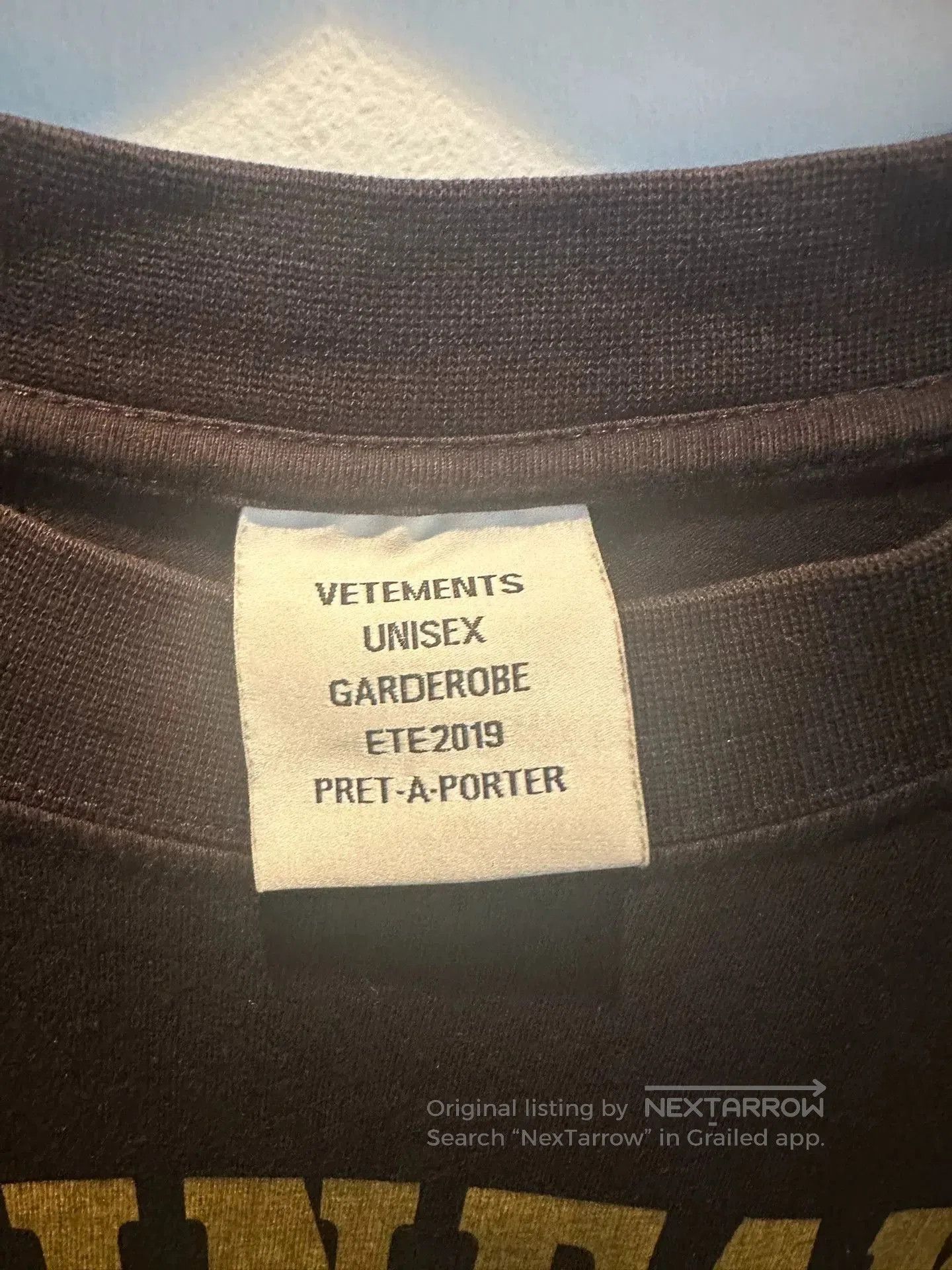 Vetements vetements skull graphic t. Size US M / EU 48-50 / 2 - 3 Thumbnail