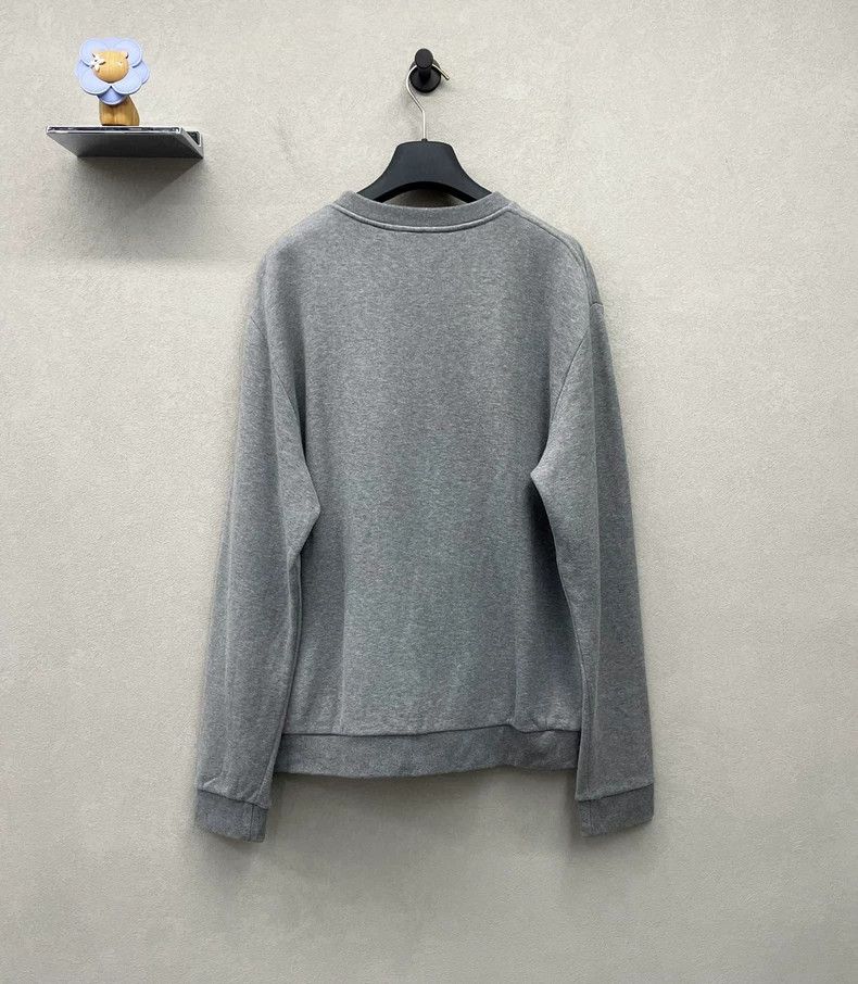 Louis Vuitton Louis Vuitton Twisted Letter Grey sweatshirt Size US L / EU 52-54 / 3 - 2 Thumbnail
