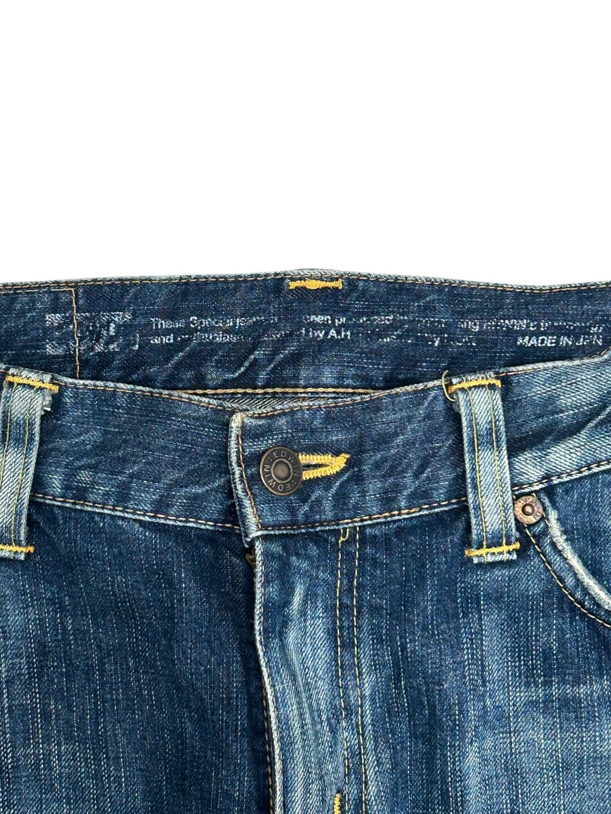 Tornado Mart 90s Flared Edwin 503 Japan Blue Way Unisex Size US 33 - 7 Thumbnail