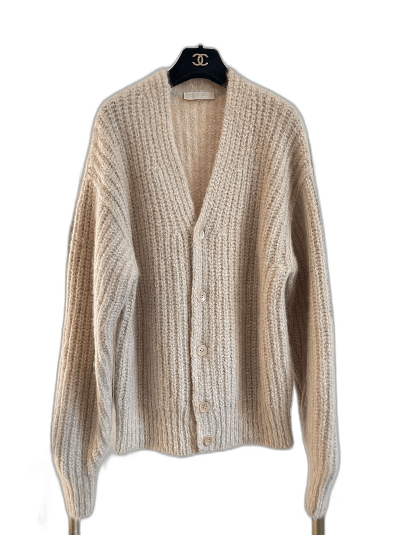 Loro Piana Loro Piana Cocooning Beige Cardigan XS - dmc Size XS / US 0-2 / IT 36-38 - 1 Thumbnail