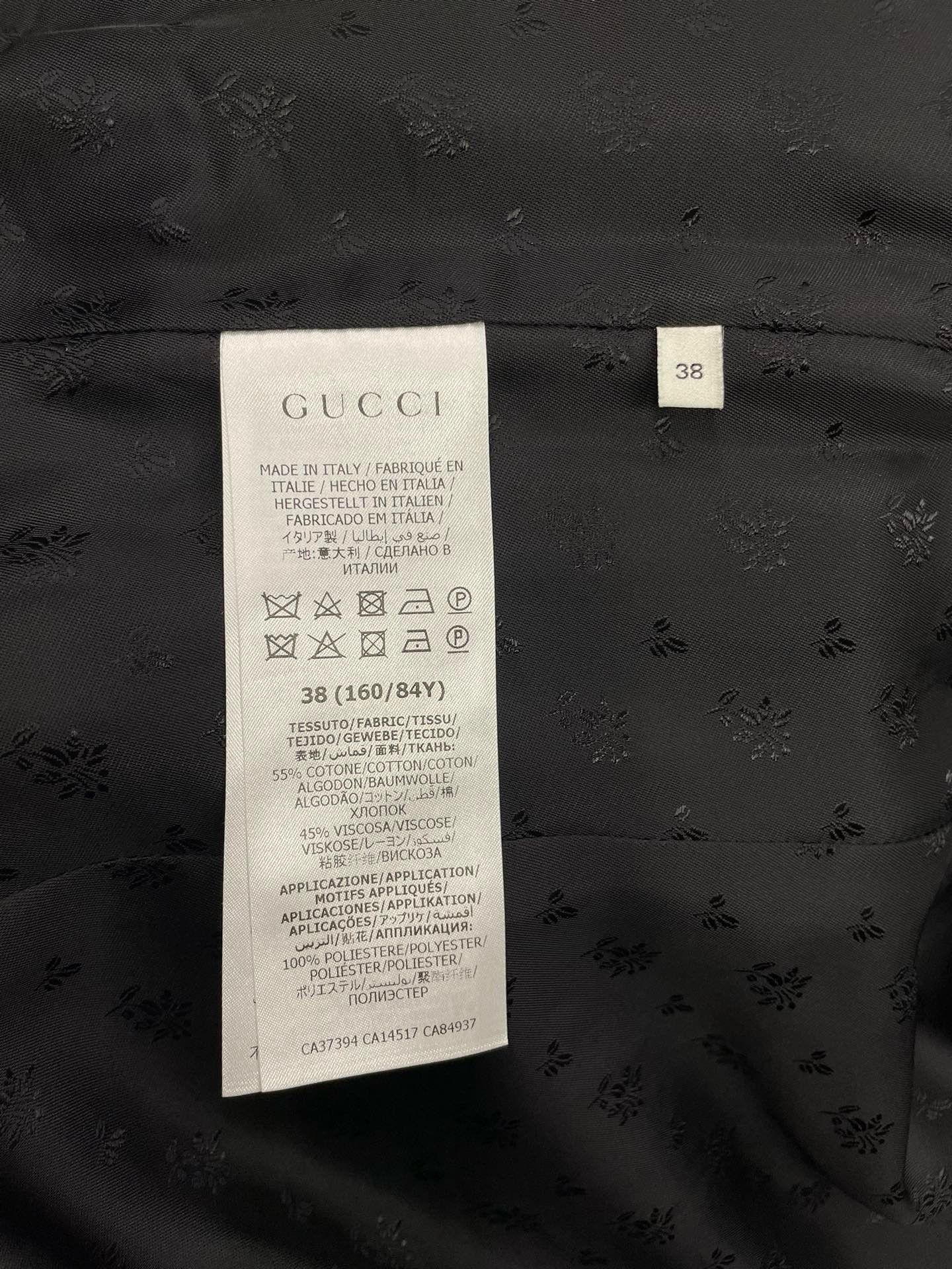 Gucci Gucci Black suit jacket 2501-Nextarrow Size US XXS / EU 40 - 6 Thumbnail