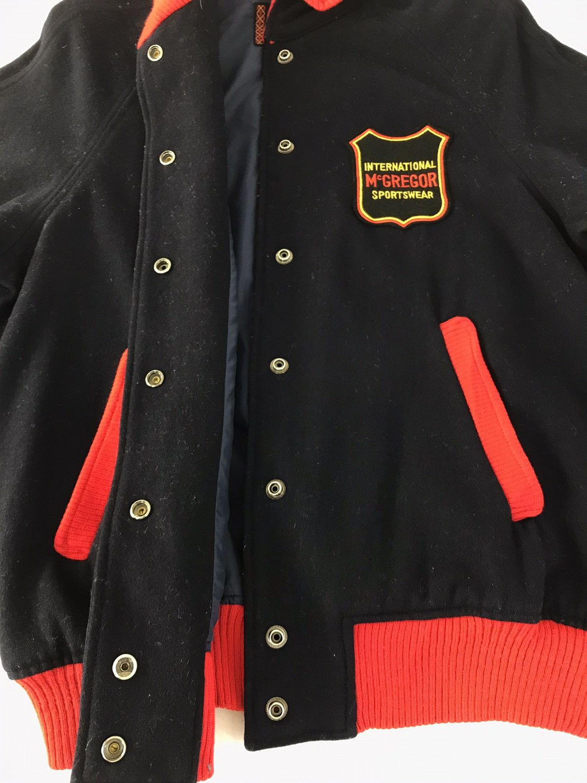 McGregor × Vintage Vintage McGregor Sportwear Unisex Varsity Jacket Snap Button Size US M / EU 48-50 / 2 - 7 Thumbnail