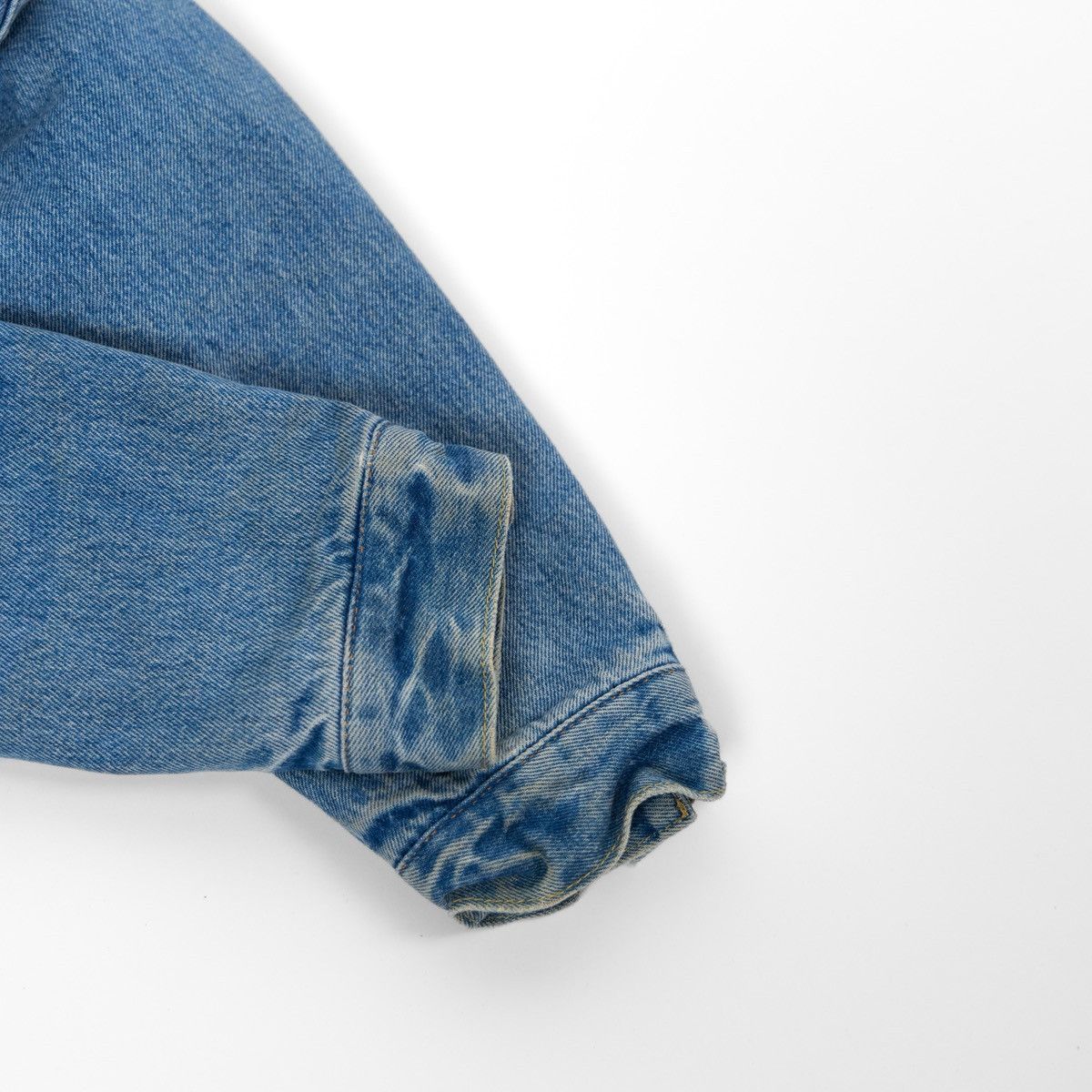 Levi's Levis Sherpa Denim Jacket Blue Trucker Fleece Lined Winter Size US S / EU 44-46 / 1 - 7 Thumbnail