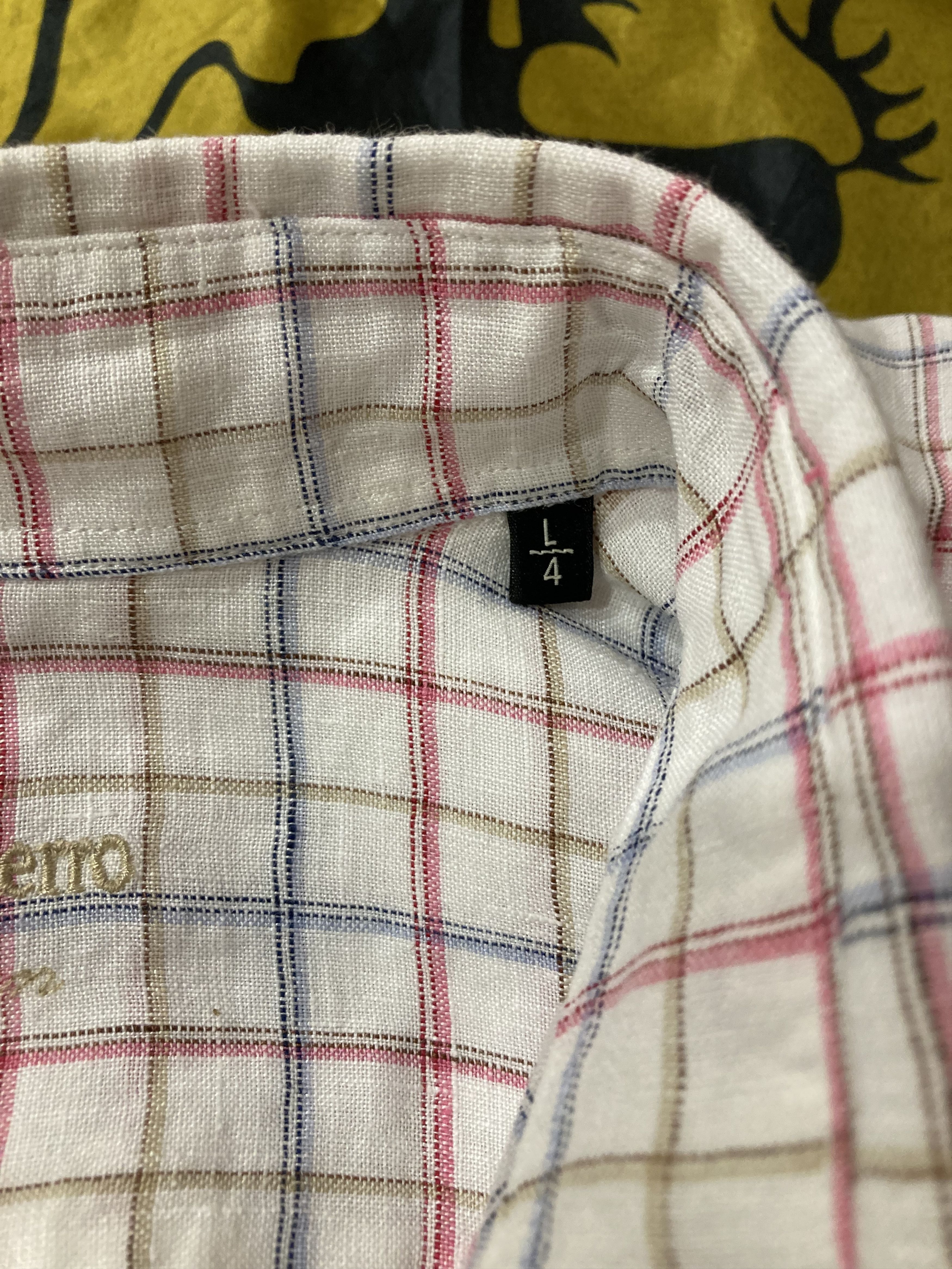 Other Vintage Pedro del Hierro Linen Button Down Shirt Size US L / EU 52-54 / 3 - 4 Thumbnail