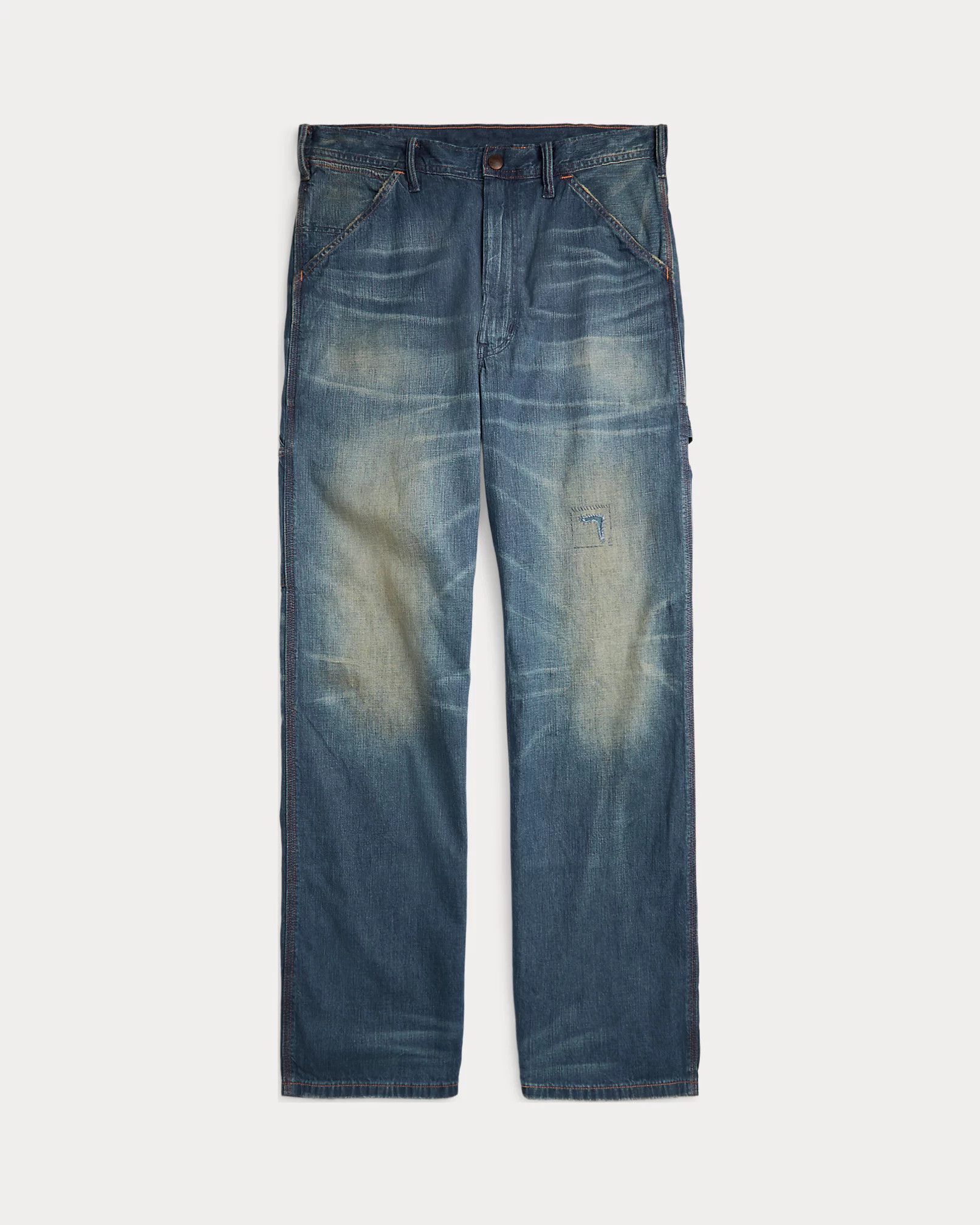RRL Ralph Lauren Polo Ralph Lauren Relaxed Fit Distressed Carpenter Jean Size US 38 / EU 54 - 1 Thumbnail