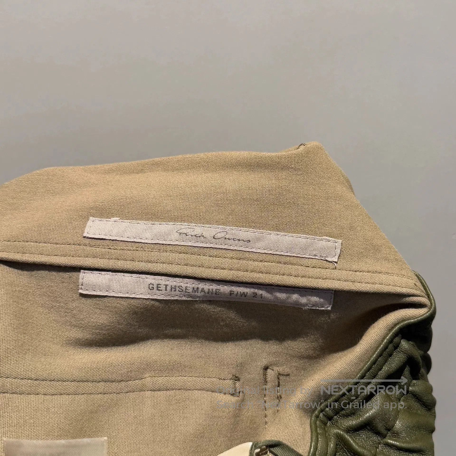 Rick Owens green leather five. Size US 36 / EU 52 - 7 Thumbnail